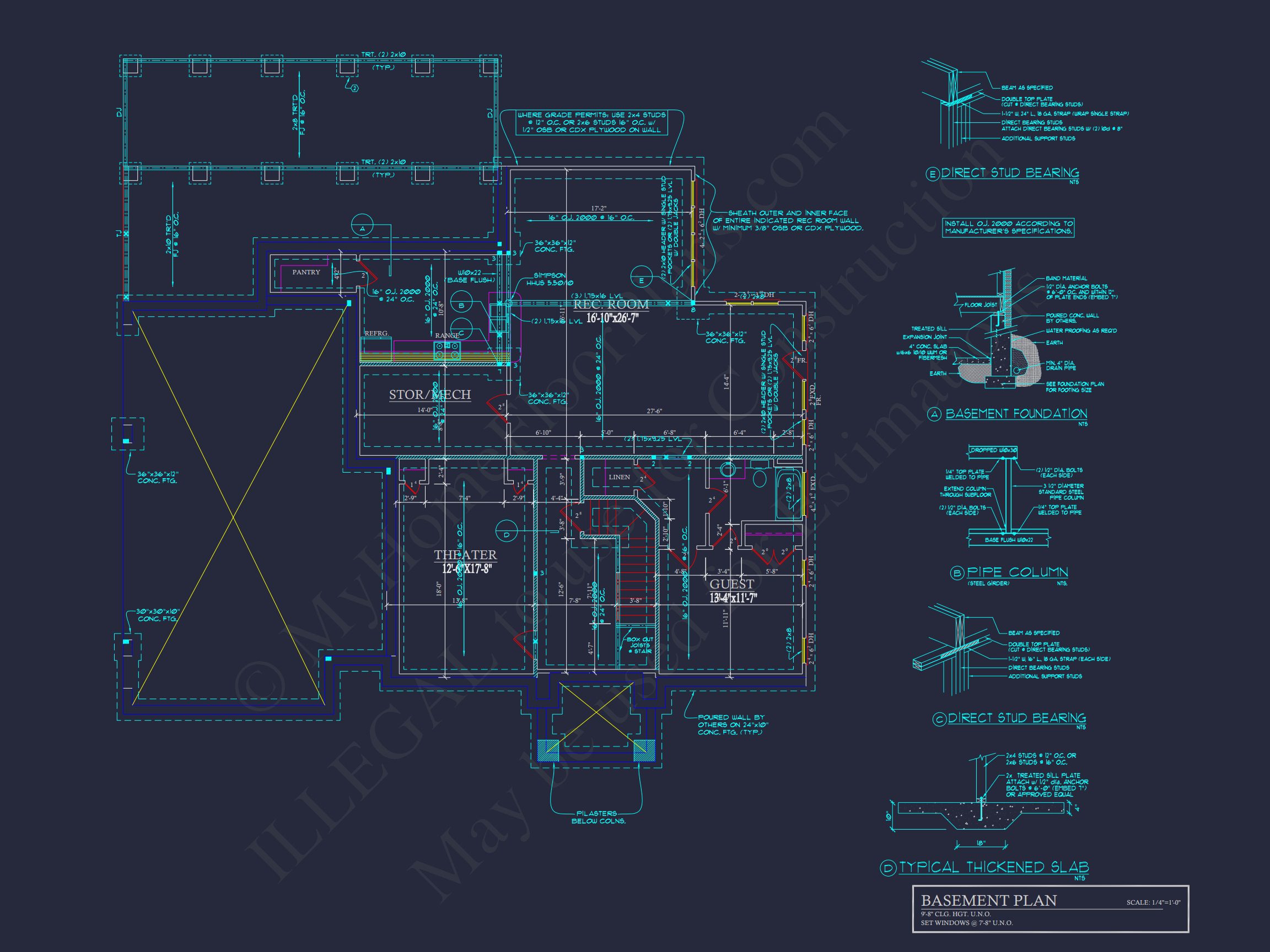 Modern Suburban house Plan with 2 Floors,CAD Designs & More