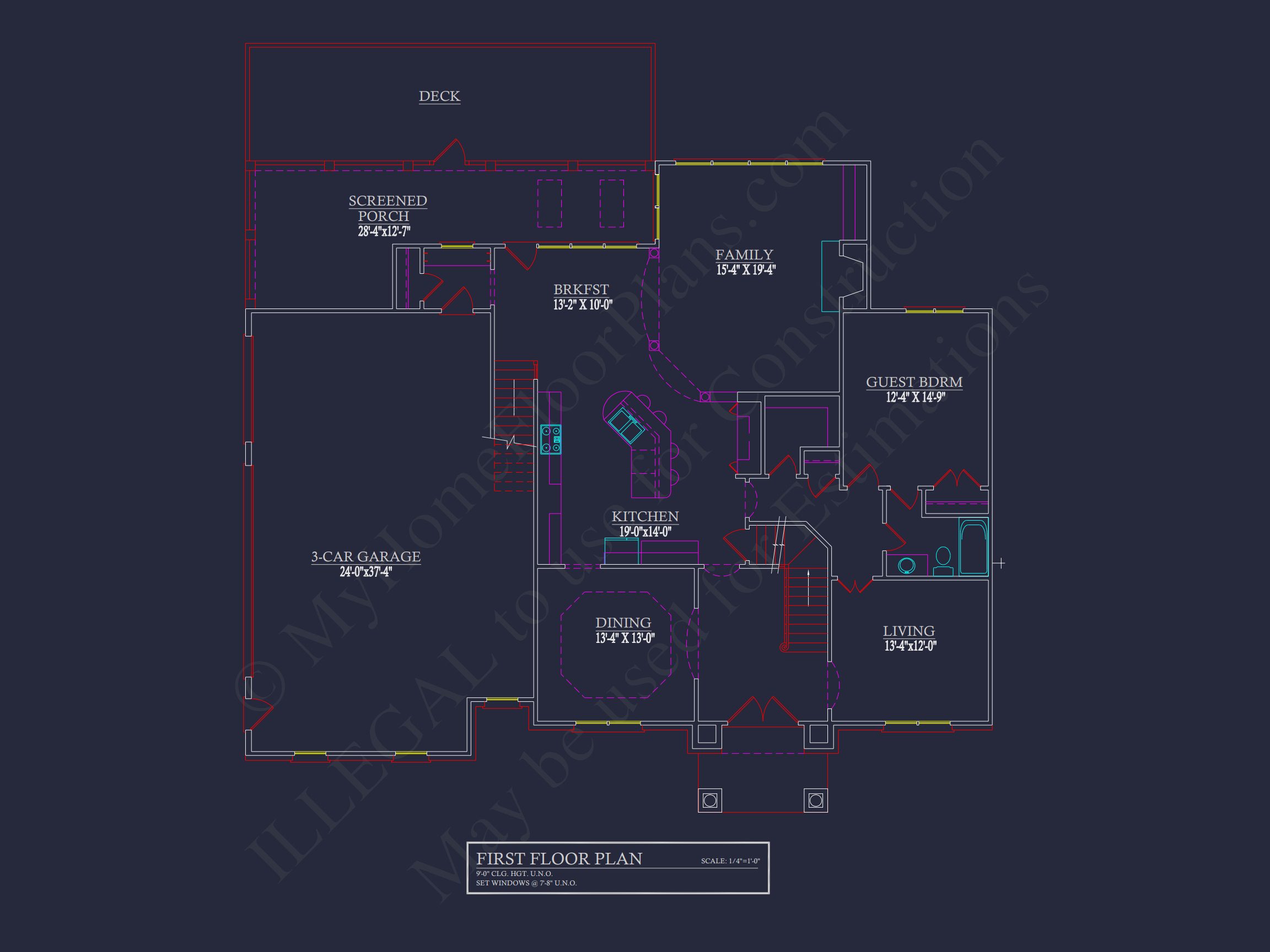 Modern Suburban house Plan with 2 Floors,CAD Designs & More