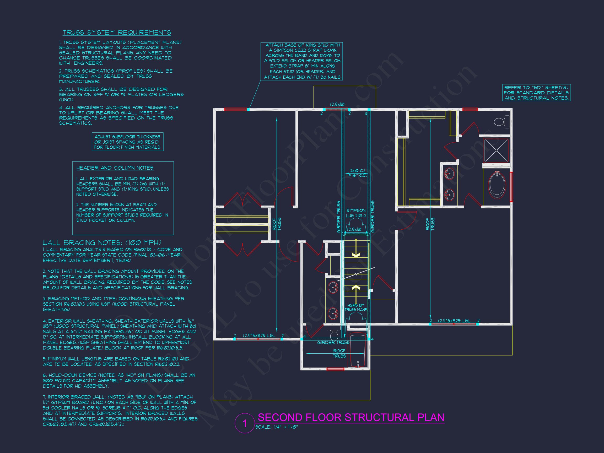 Modern Suburban house Plan with 2.5 Floors and Garage