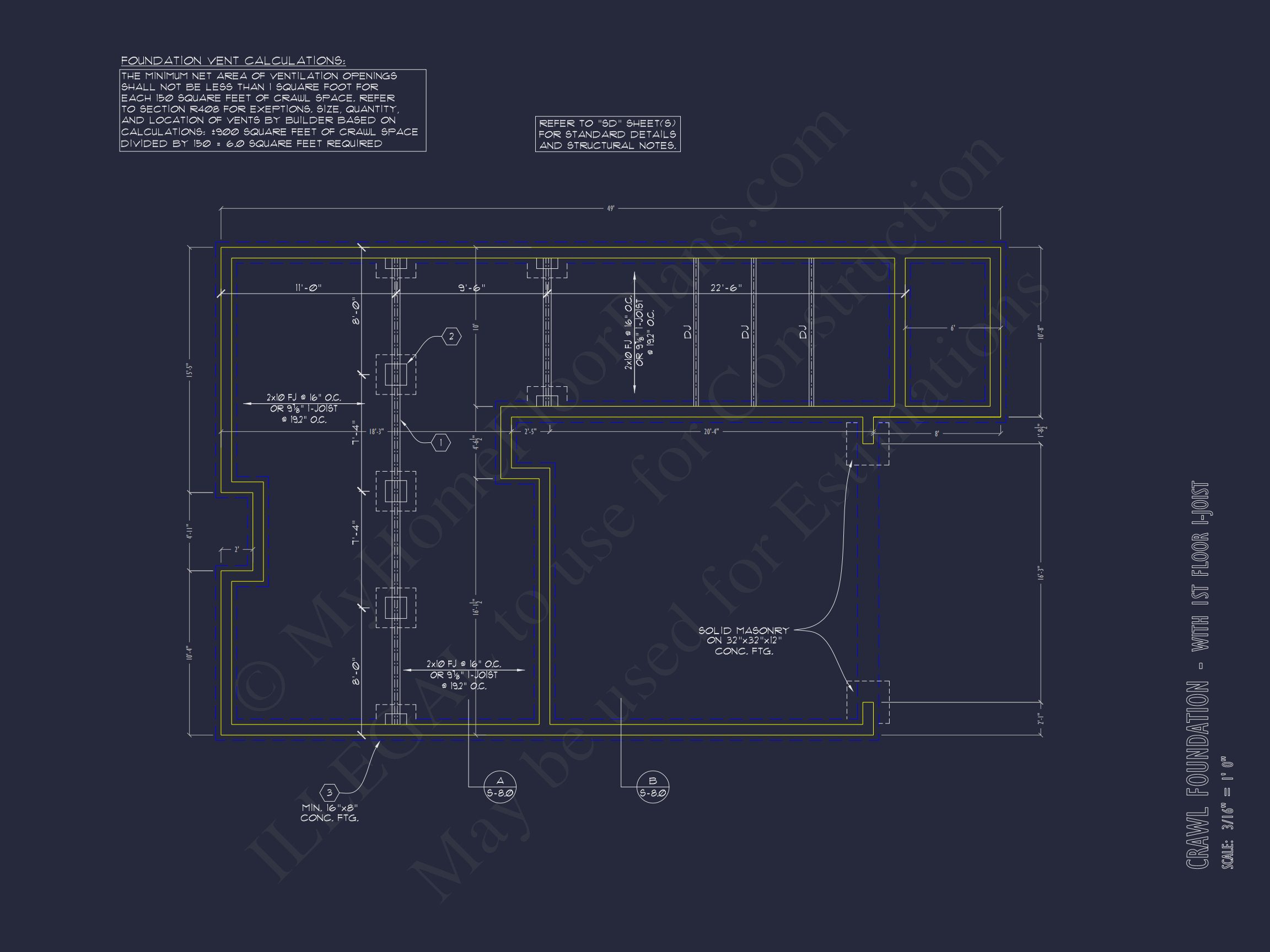 Modern Suburban house Plan with CAD Blueprints & Floor Designs