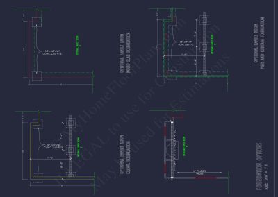 Modern Suburban house Plan with CAD Blueprints & Floor Designs