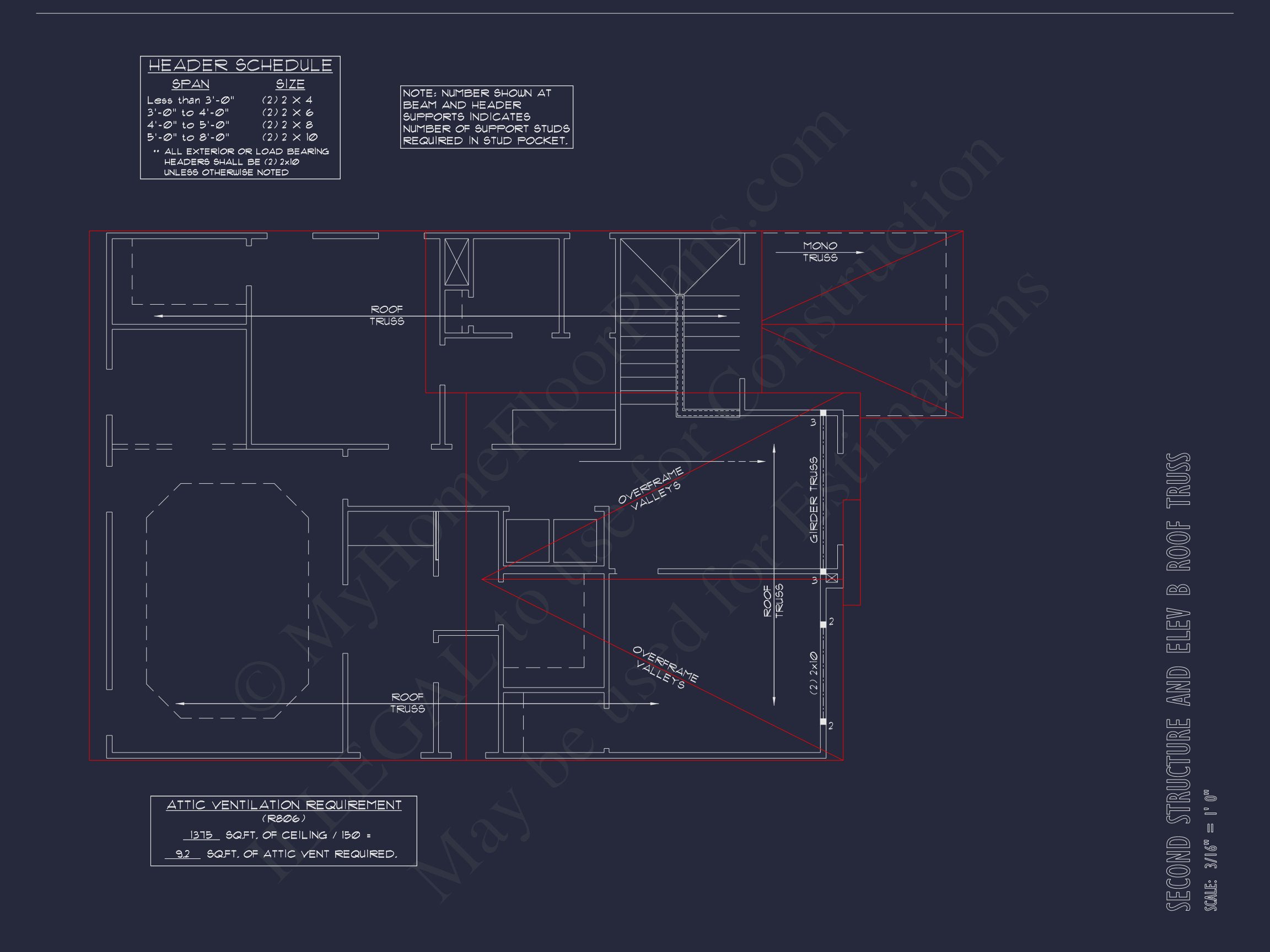 Modern Suburban house Plan with CAD Blueprints & Floor Designs