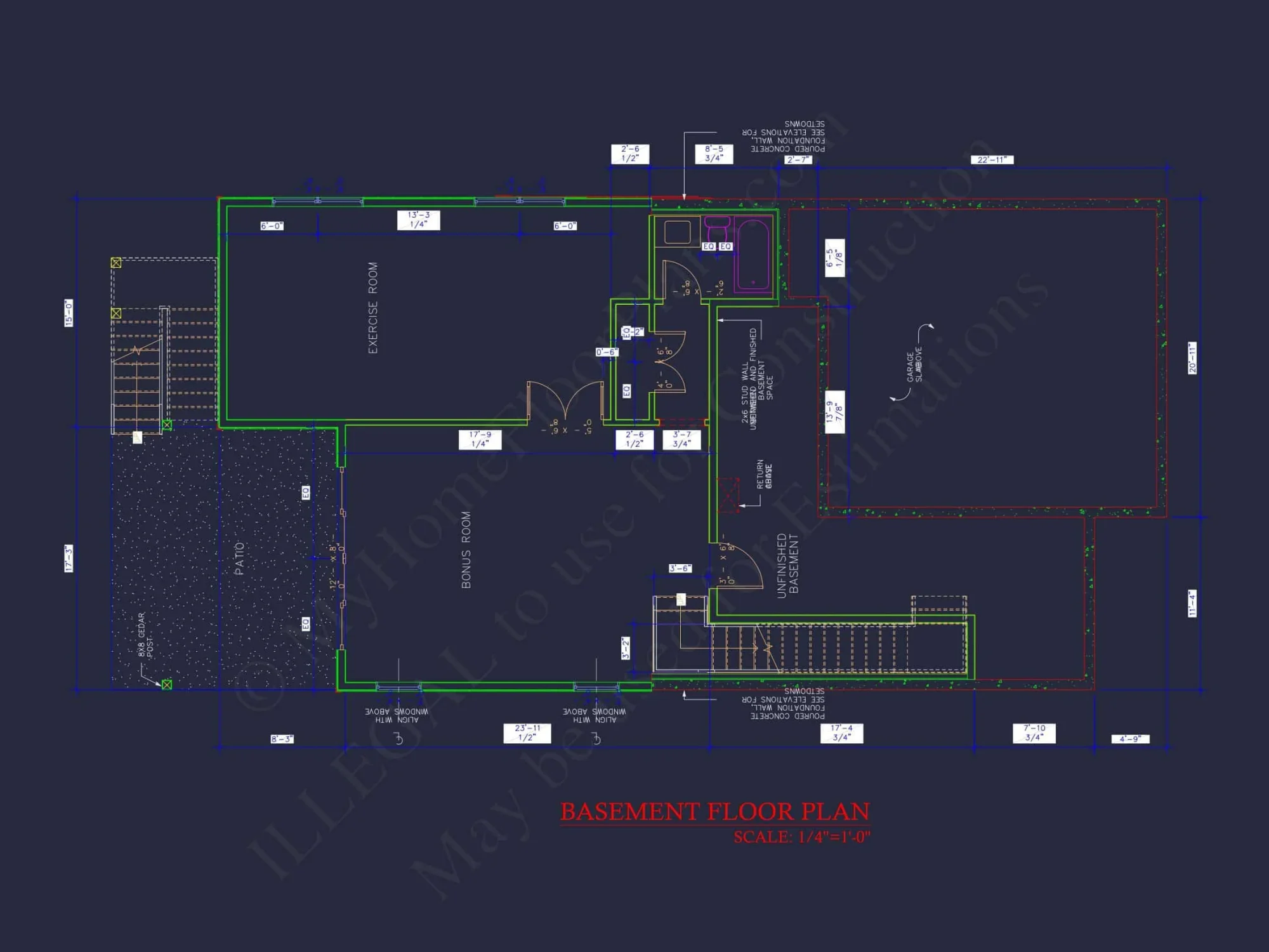Modern Suburban house Plan with CAD Designs and 2 Floors