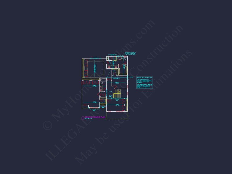 Modern Suburban house Plan with CAD Designs and Floor Plans
