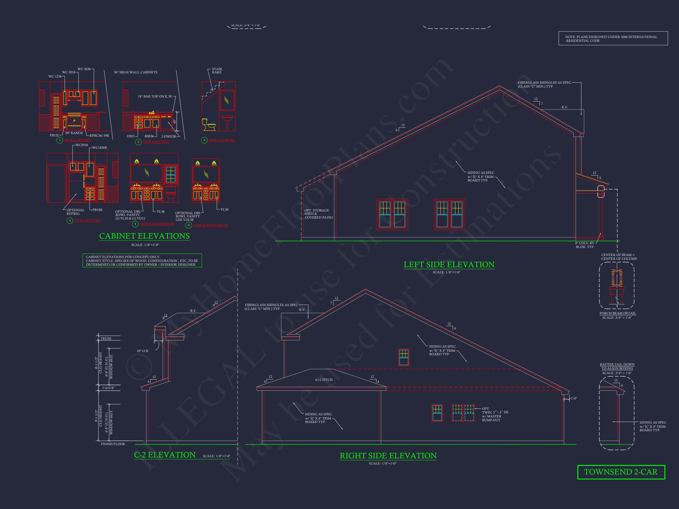 Modern Suburban house Plan with Open Floor Design