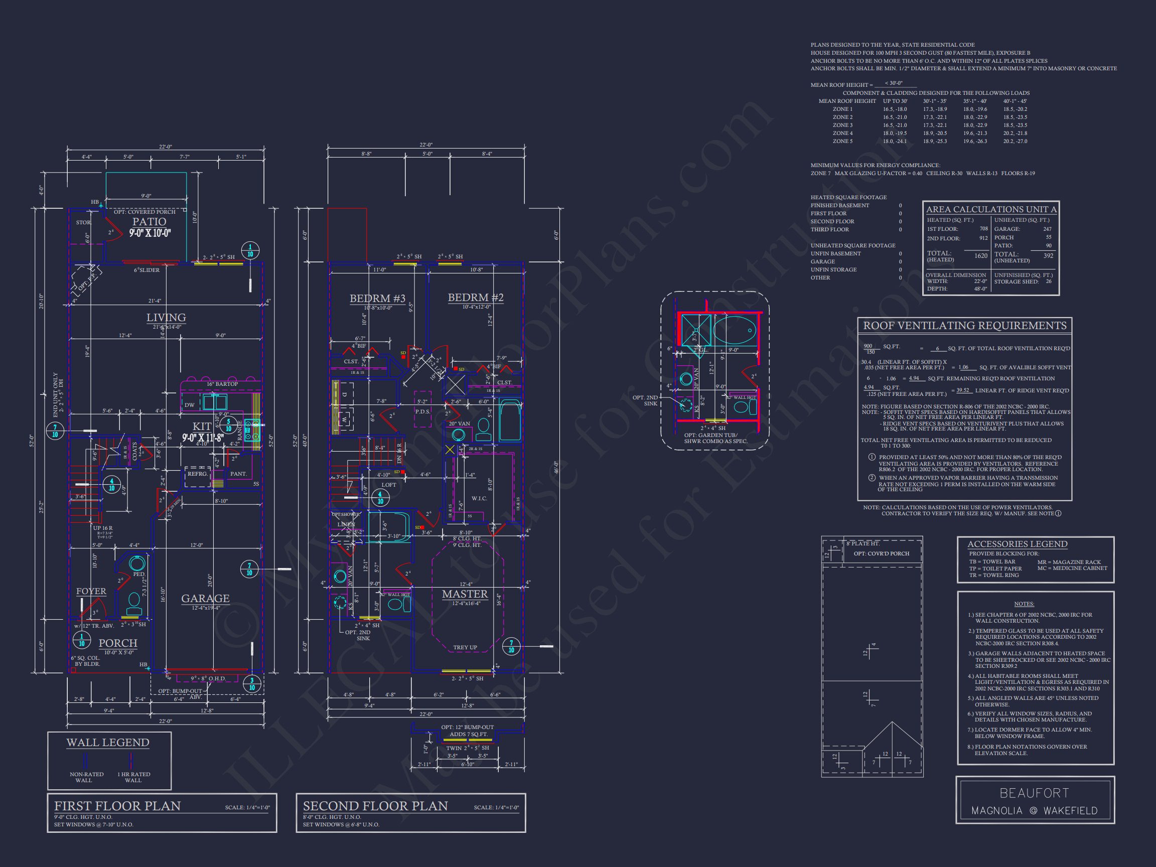 Modern Townhome Floor Plan