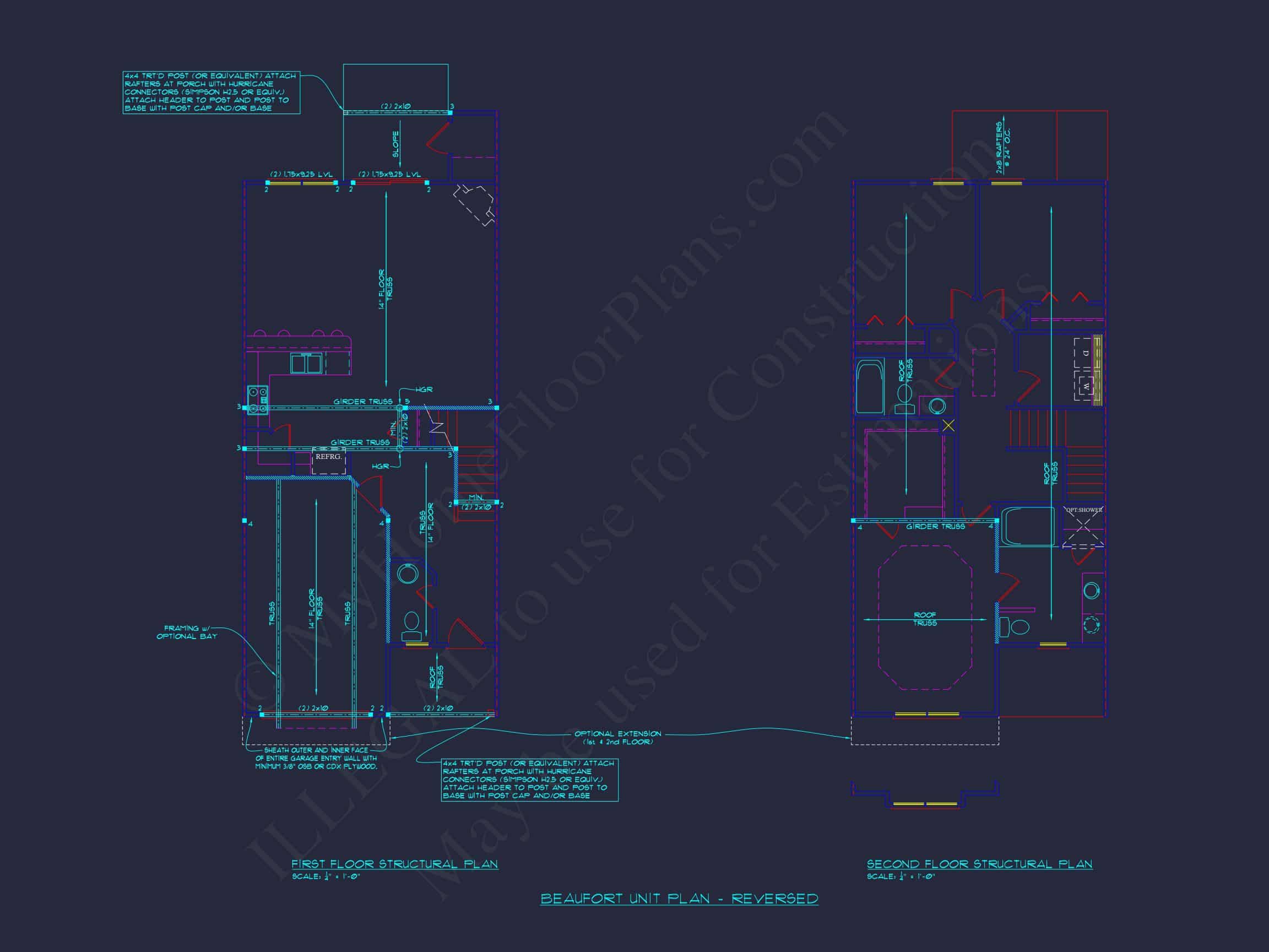 Modern Townhome Floor Plan