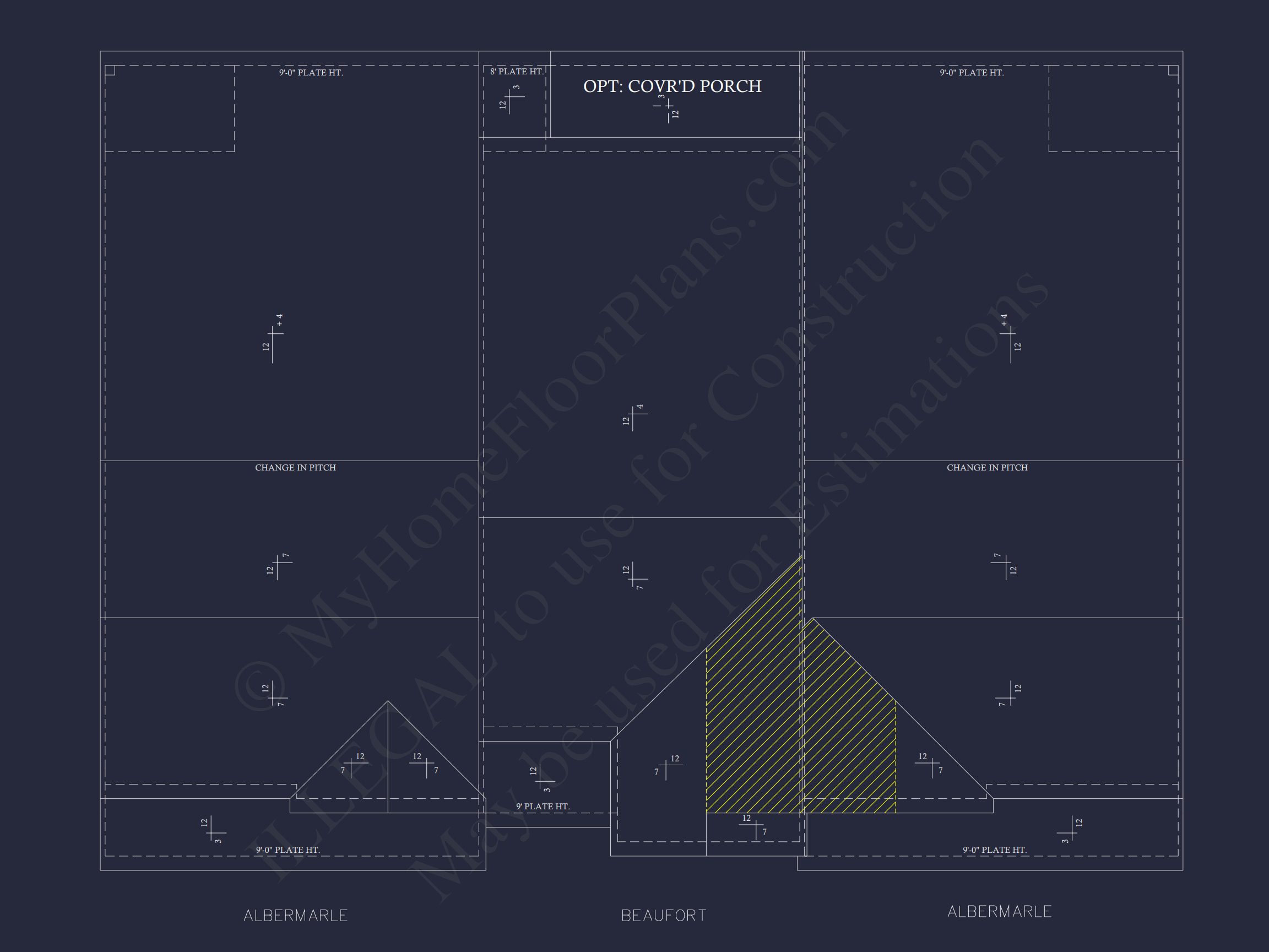 Modern Townhome Floor Plan