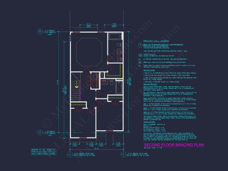Modern Townhome Plan: Stunning 6-Unit Floor and Design Blueprint
