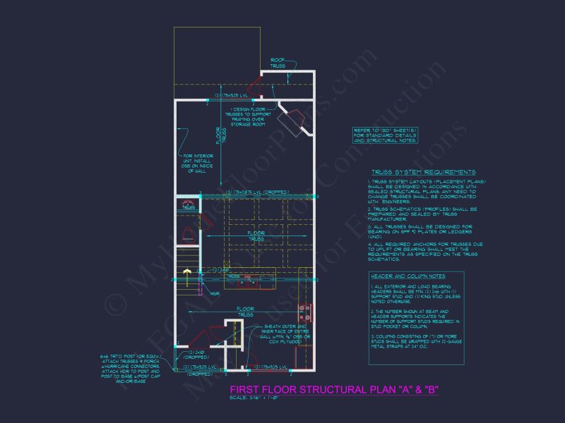 Modern Townhome Plan: Stunning 6-Unit Floor and Design Blueprint