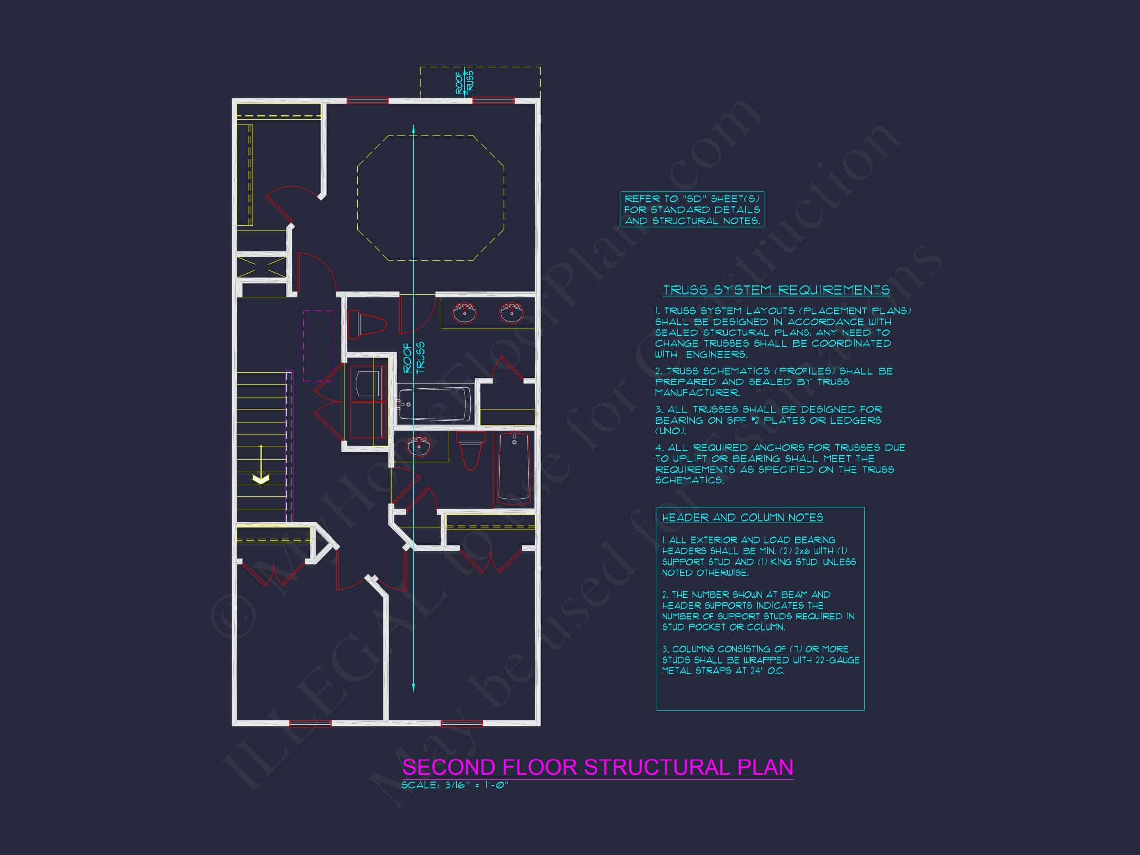 Modern Townhome Plan: Stunning 6-Unit Floor and Design Blueprint
