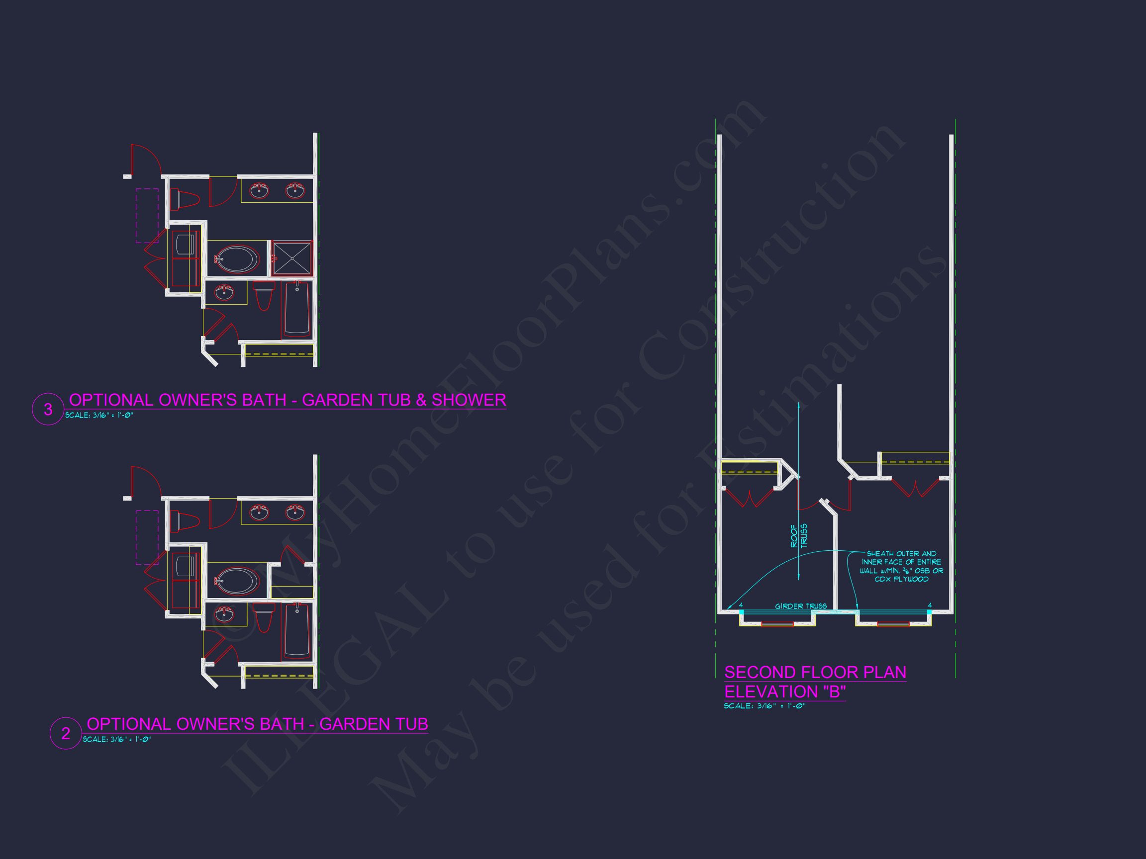 Modern Townhome Plan: Stunning 6-Unit Floor and Design Blueprint