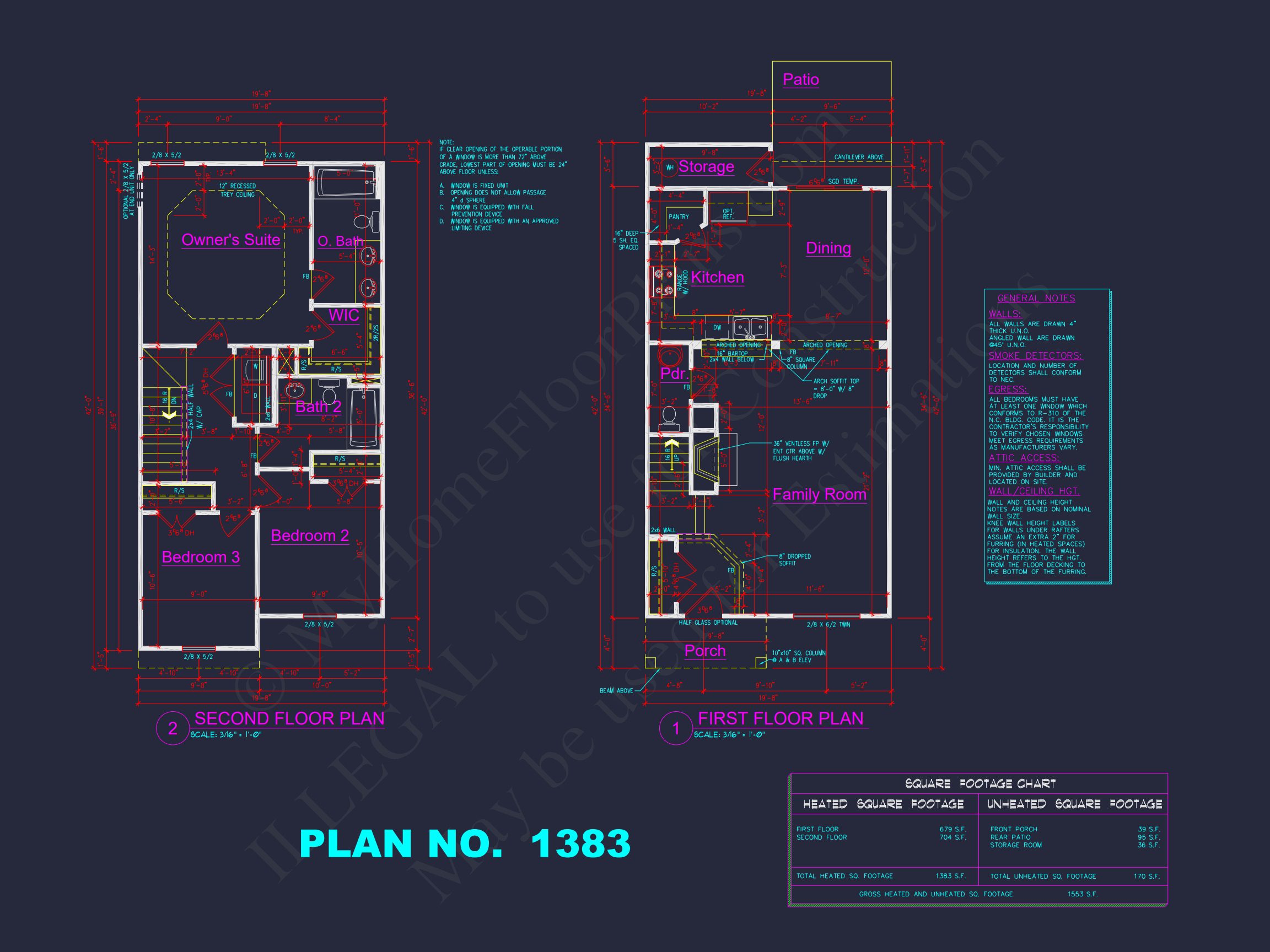 Modern Townhome Plan: Stunning 6-Unit Floor and Design Blueprint