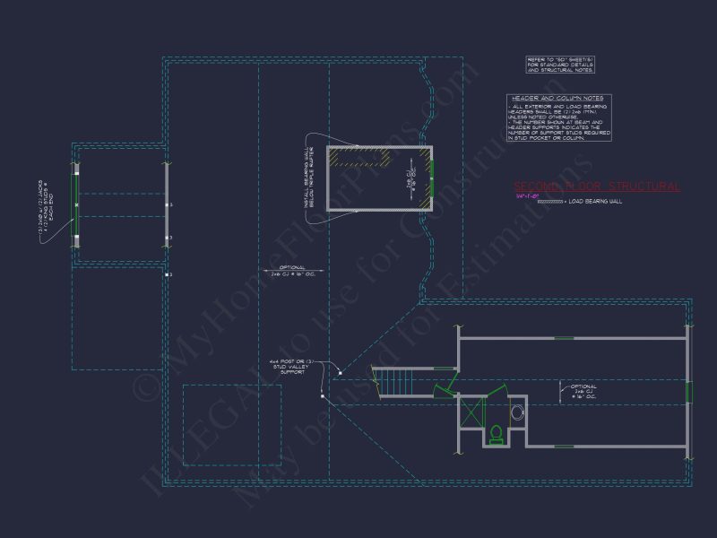 Spacious 2-Story house Plan with 3 Bedrooms and Bonus Room