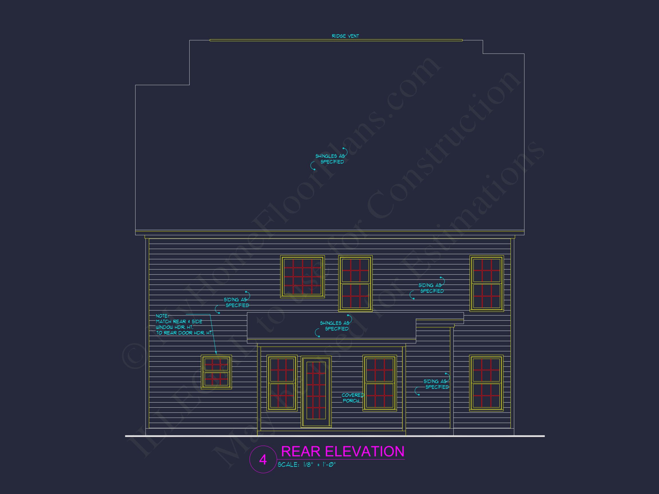 Spacious 2.5-Story house Plan with Open Floor CAD Designs