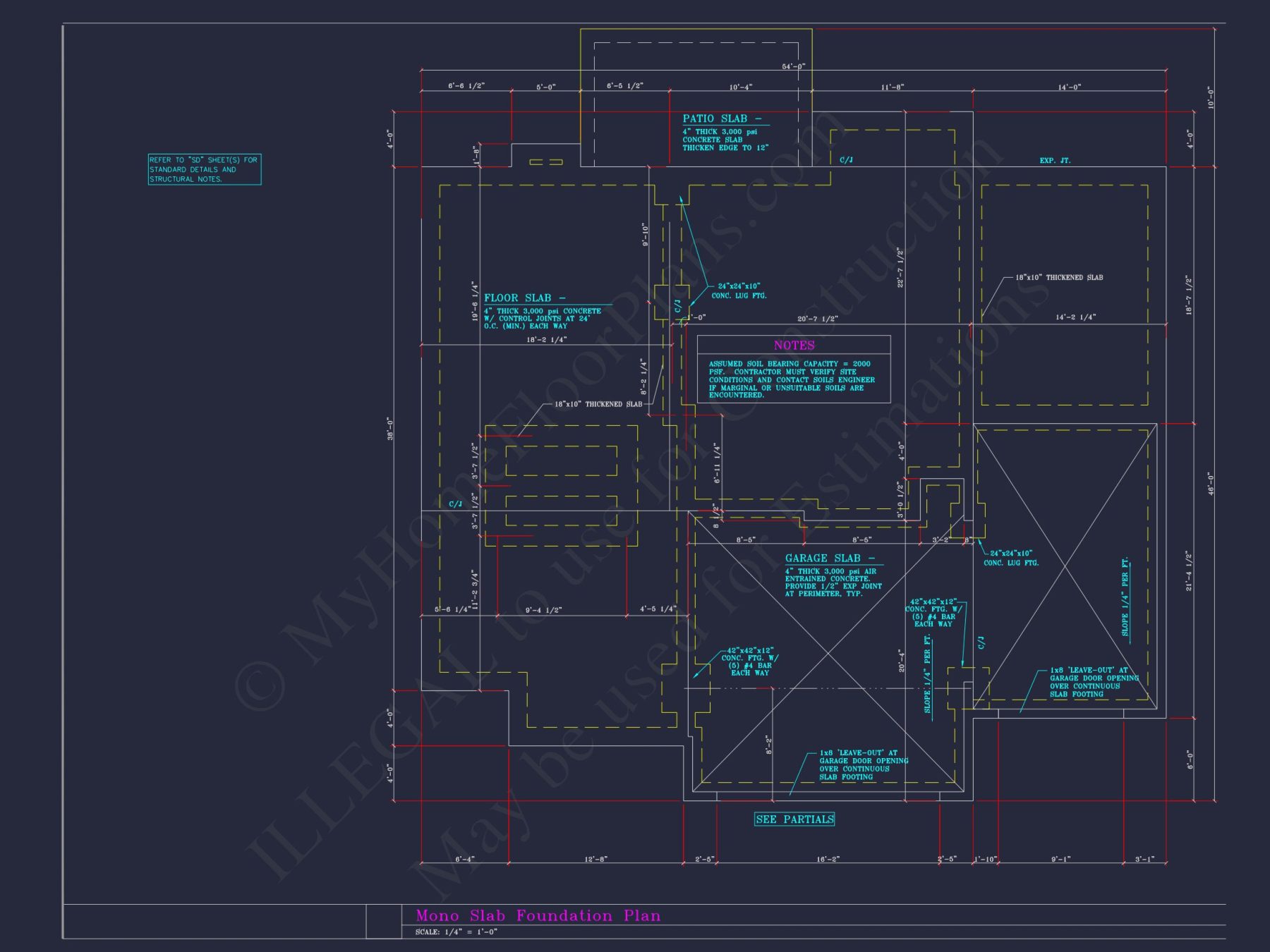 Spacious 3-Story house Plan with 4 Beds, 3-Car Garage & CAD Designs