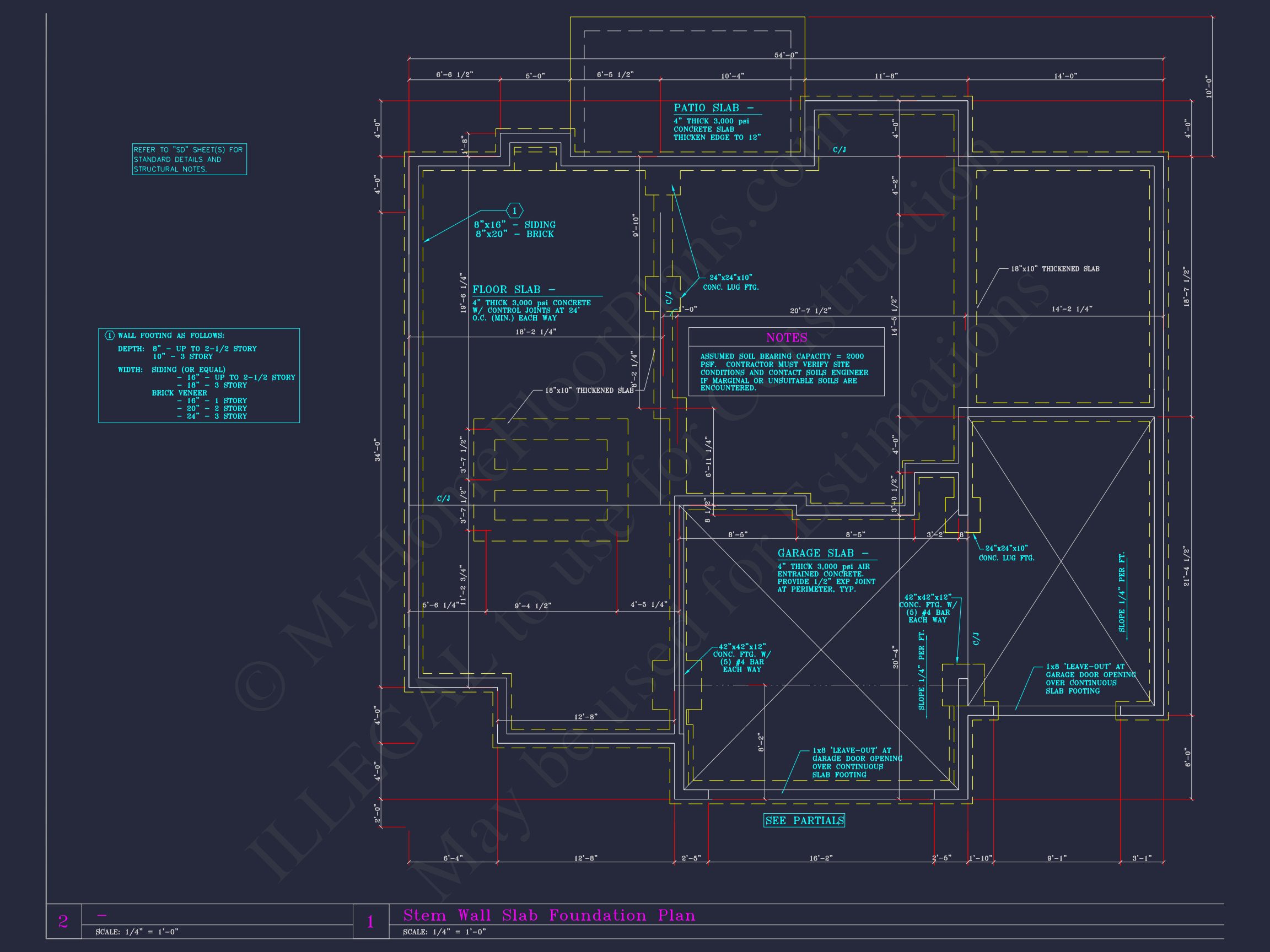 Spacious 3-Story house Plan with 4 Beds,3-Car Garage & CAD Designs