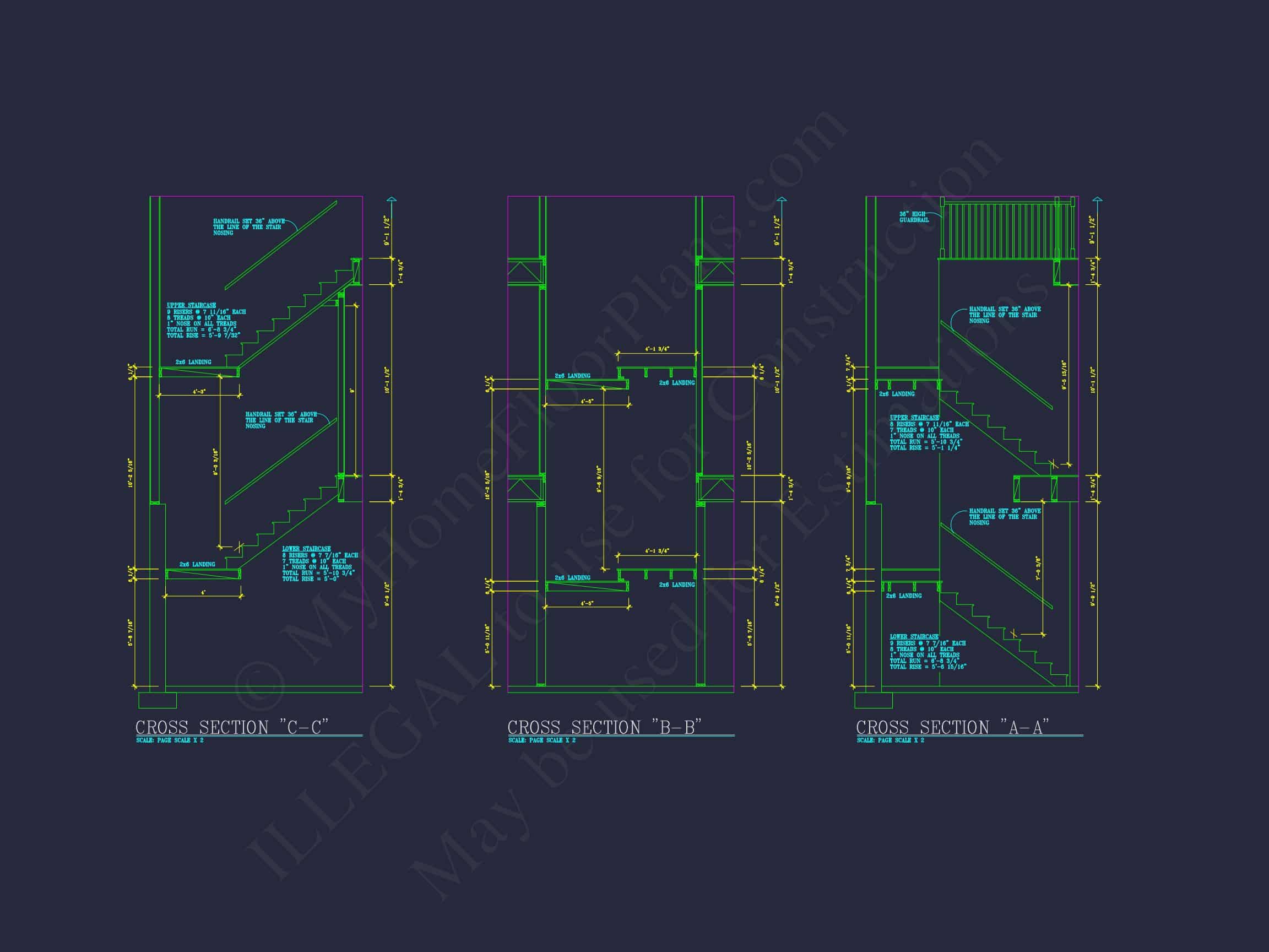 Spacious 4-Bedroom house Plan with CAD Blueprints and Modern Designs