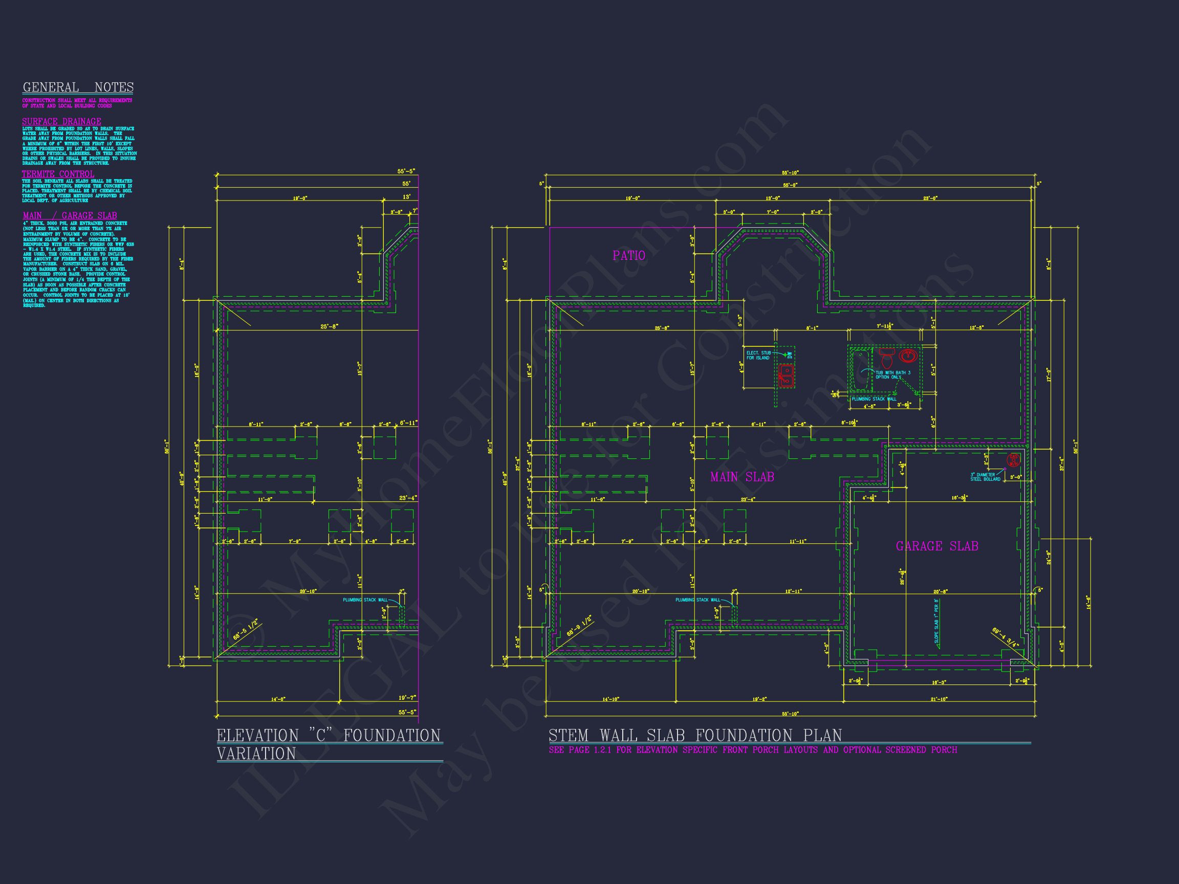 Spacious 4-Bedroom house Plan with CAD Blueprints and Modern Designs
