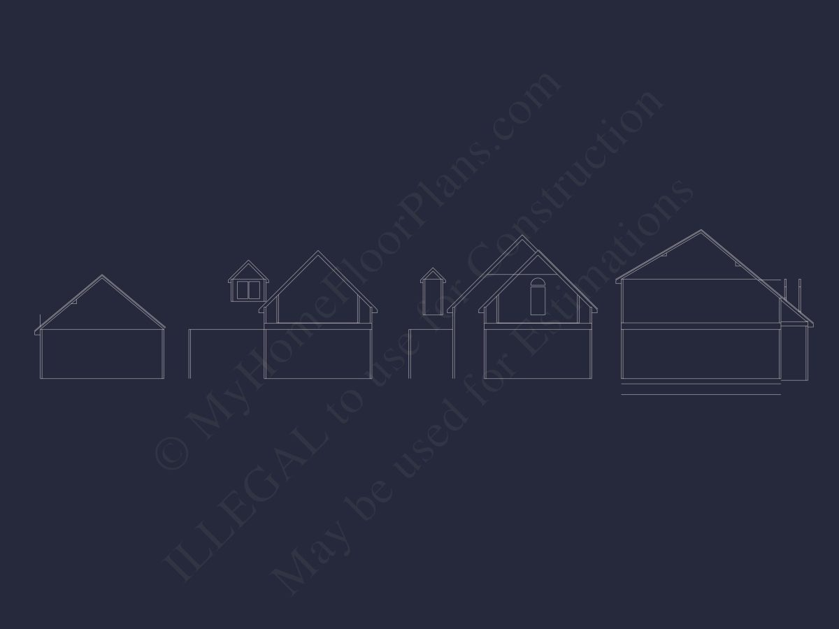 Spacious 4-Bedroom house Plan with CAD Designs and Floor Blueprints