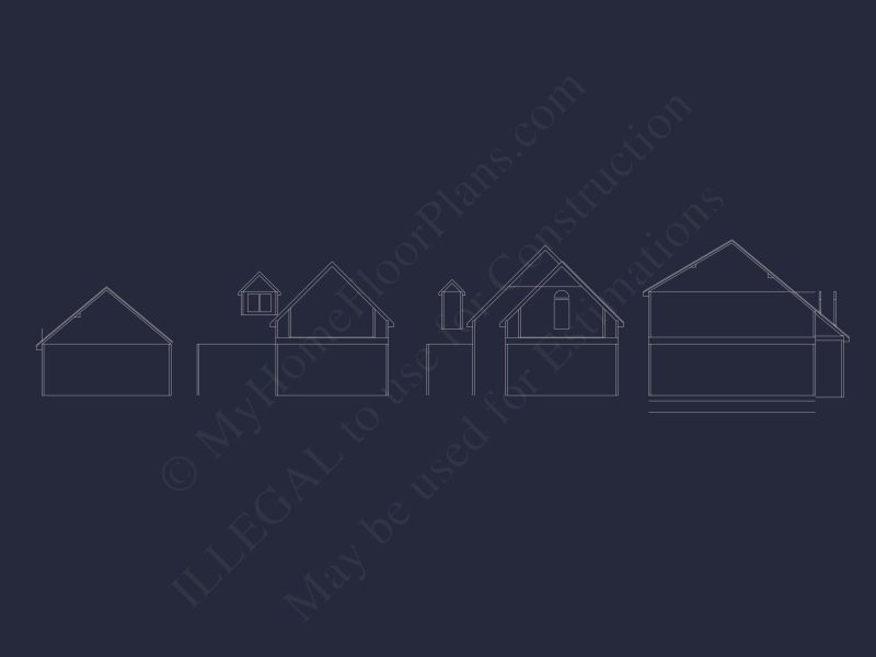 Spacious 4-Bedroom house Plan with CAD Designs and Floor Blueprints