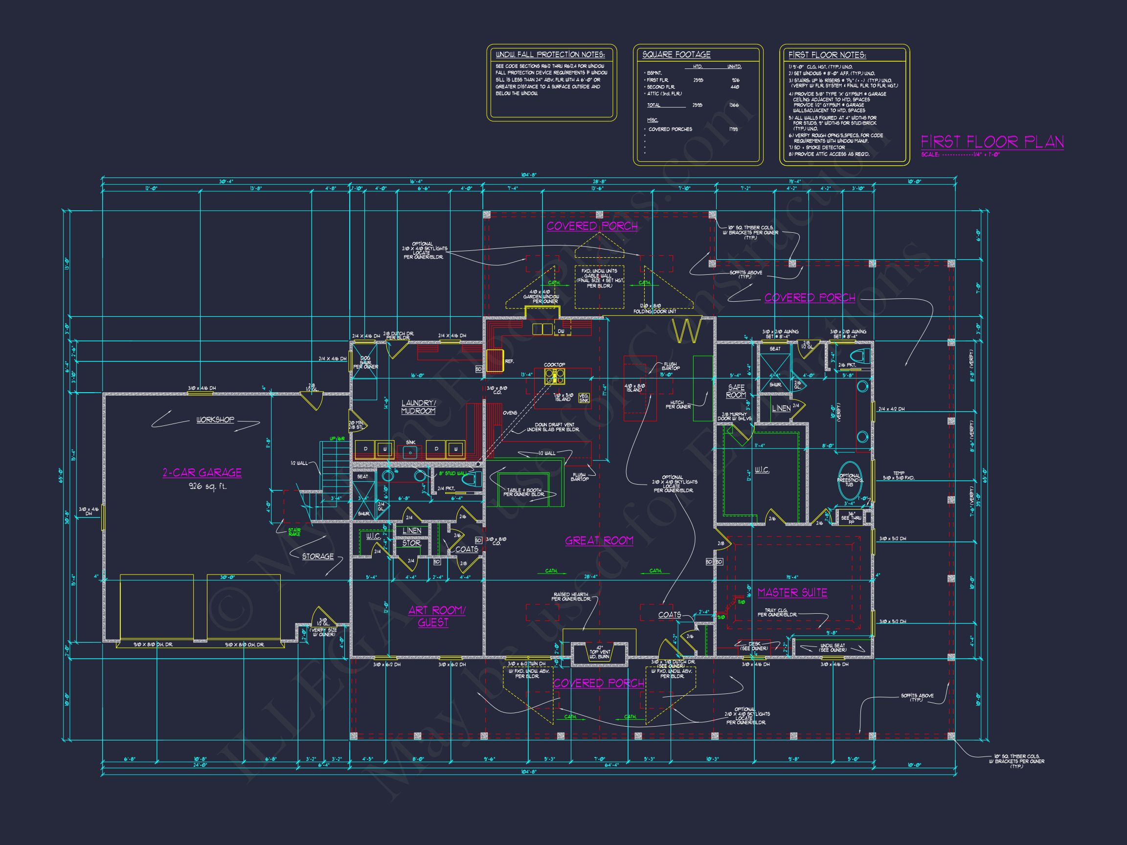 Spacious house Floor Plan: Blueprint CAD Designs for Dream Architecture