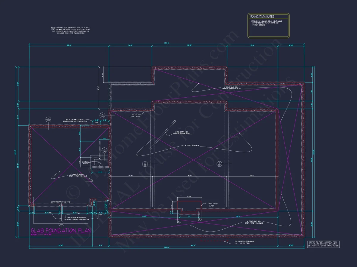 Spacious house Floor Plan: Blueprint CAD Designs for Dream Architecture