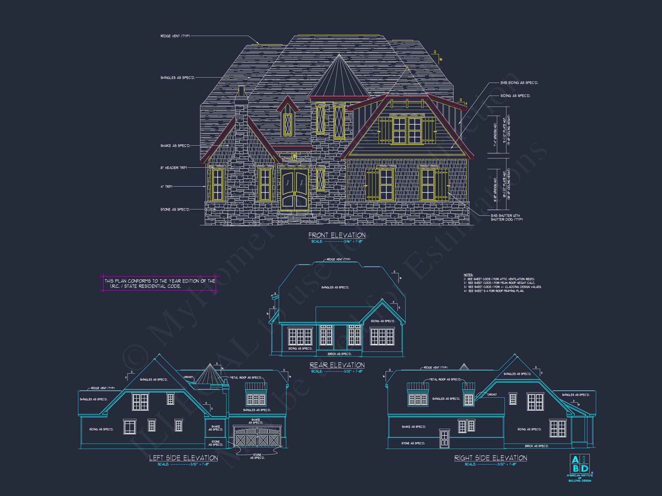 Spacious house Plan Featuring 3 Bedrooms,Blueprint & CAD