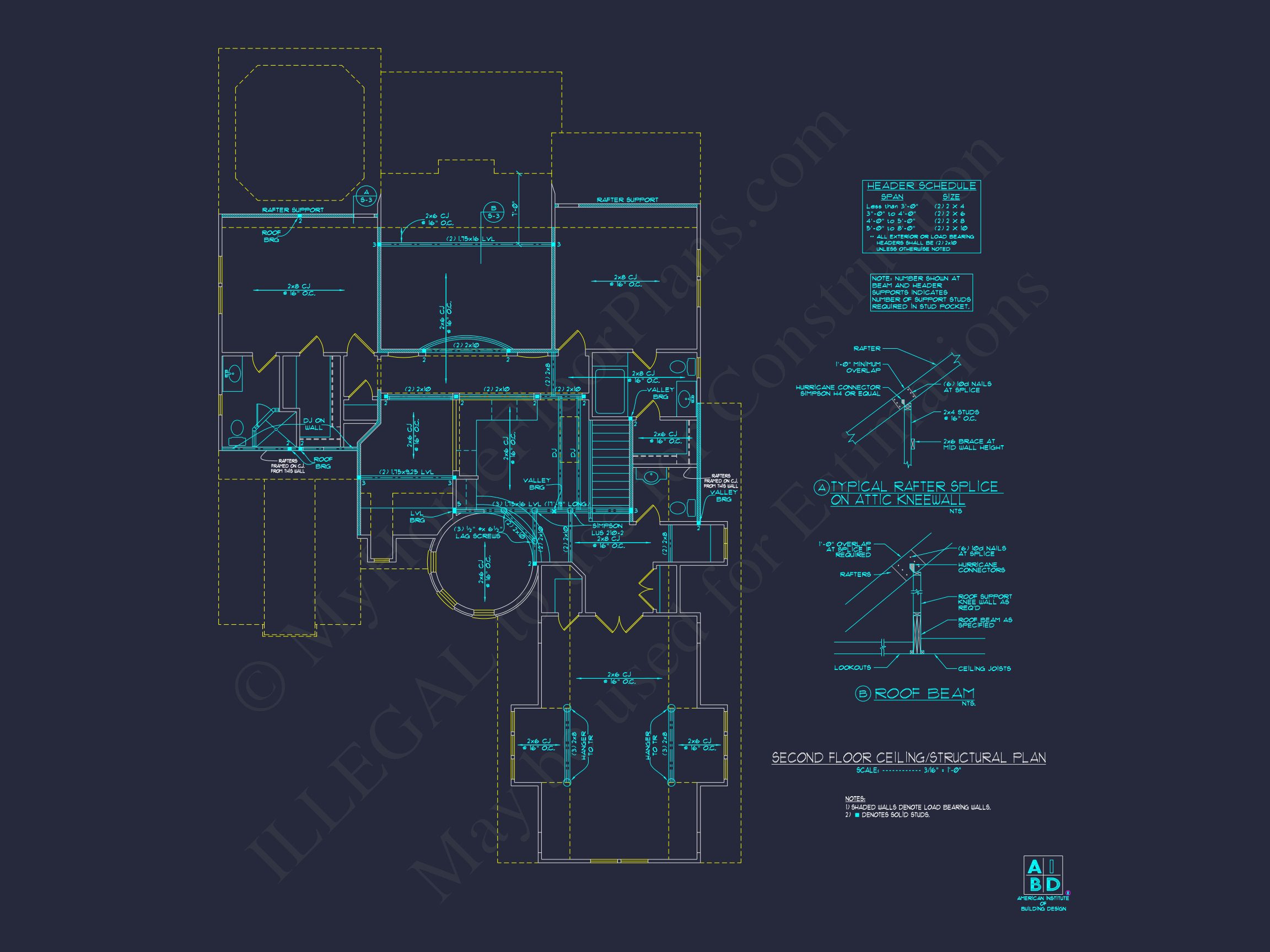 Spacious house Plan Featuring 3 Bedrooms,Blueprint & CAD