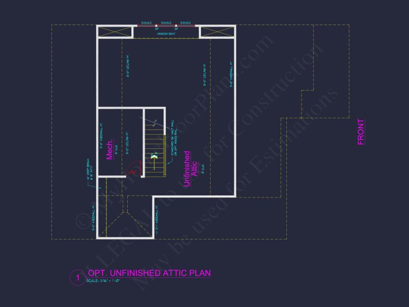 Spacious house Plan with CAD Designs & Architectural Blueprint