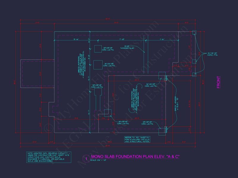 Spacious house Plan with CAD Designs & Architectural Blueprint