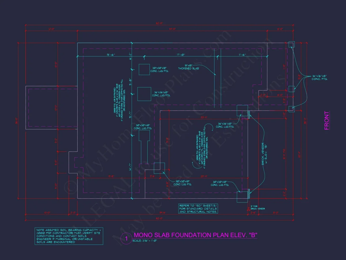 Spacious house Plan with CAD Designs & Architectural Blueprint