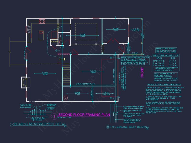Spacious house Plan with CAD Designs & Architectural Blueprint