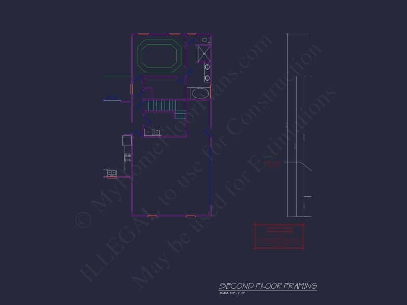 Spacious Ranch house Plan: 2008 Sq. Ft. Heated with Open Design