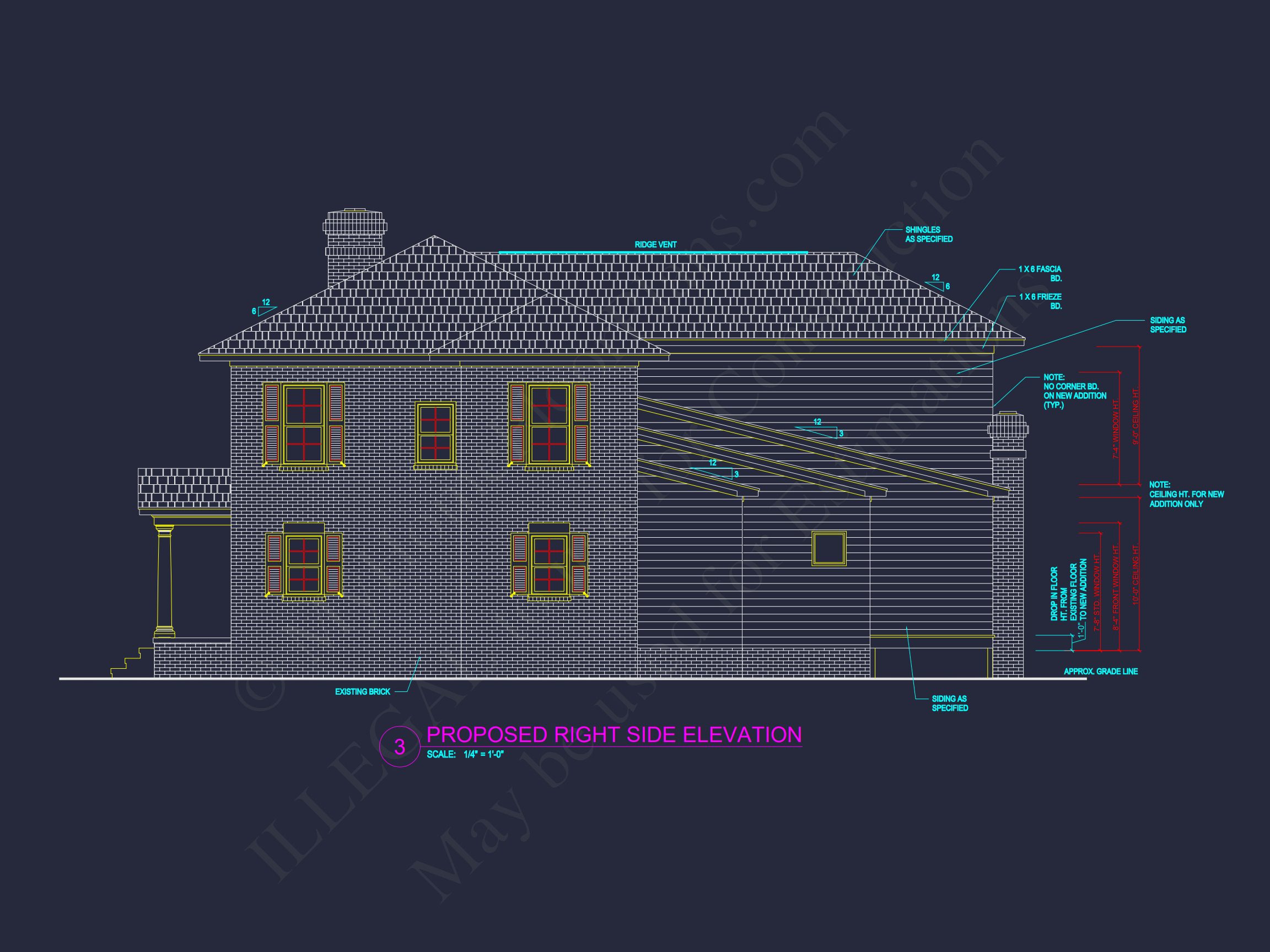 Stunning 2-Story house Plan with Blueprint Designs and CAD