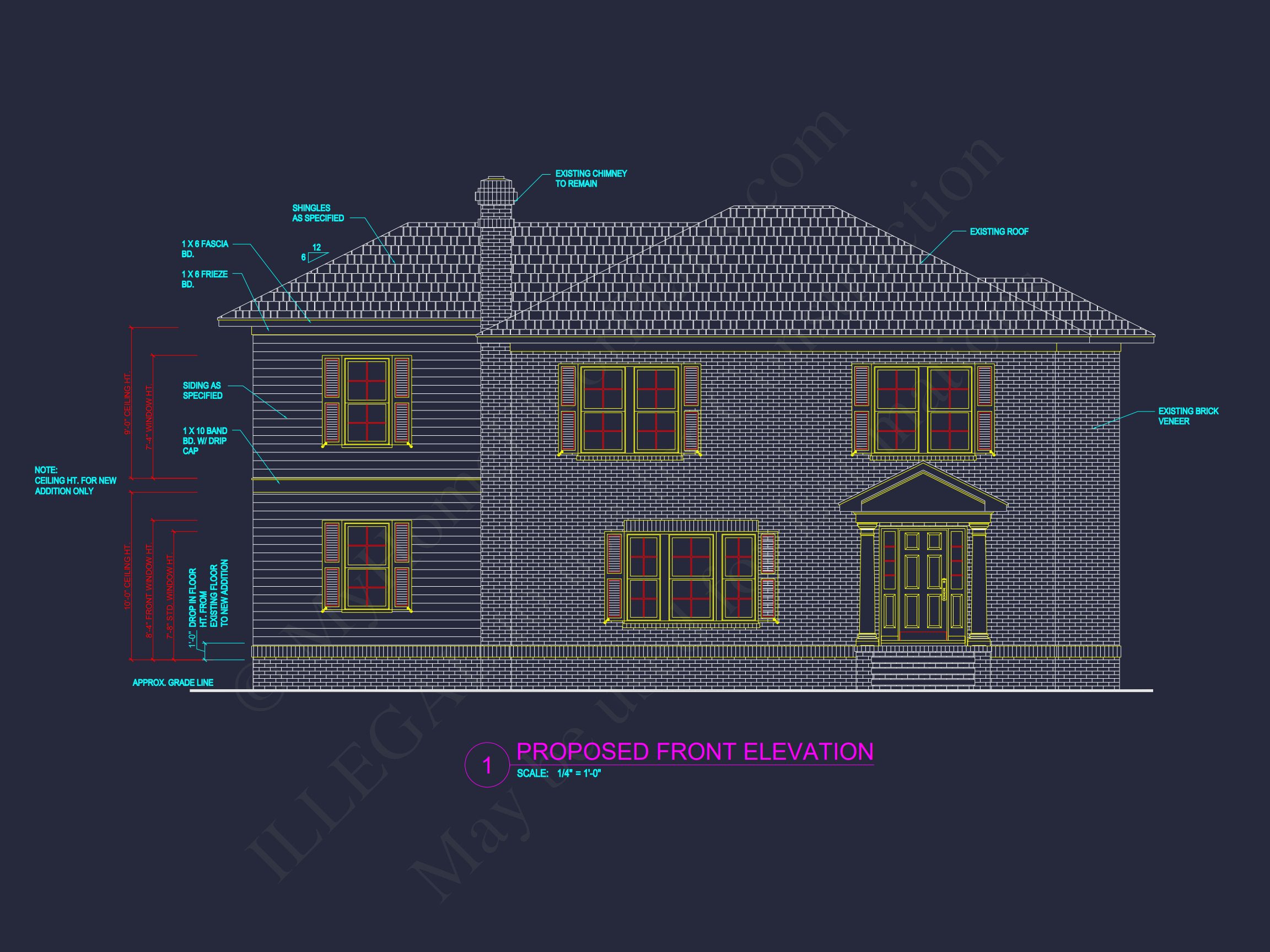 Stunning 2-Story house Plan with Blueprint Designs and CAD