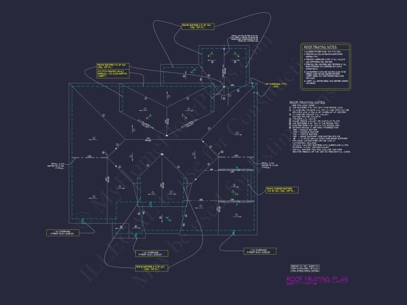 Stunning house Floor Plan: Architectural CAD & Designs