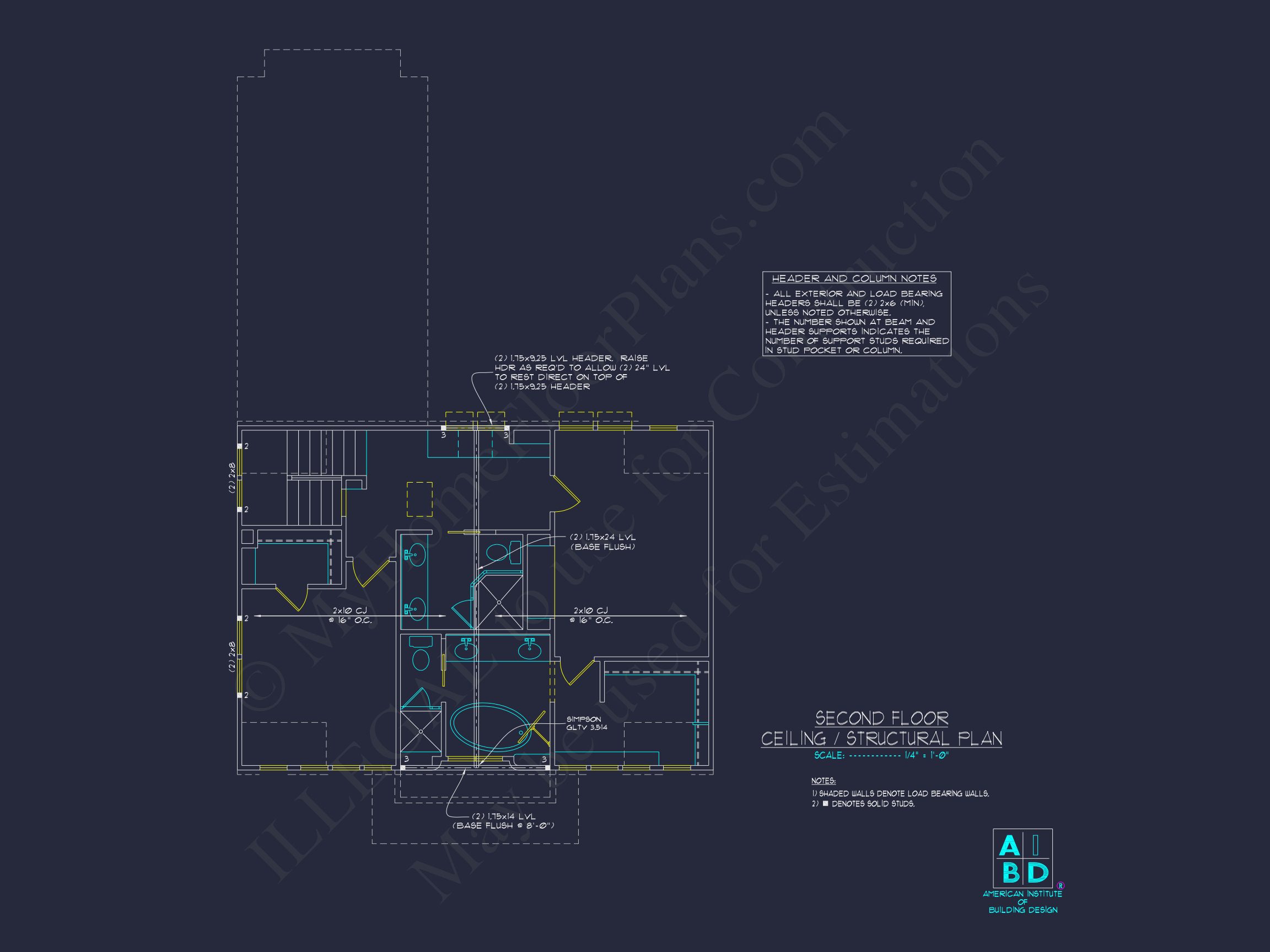 Stylish house Plan With 2 Floors,CAD Designs & Blueprints