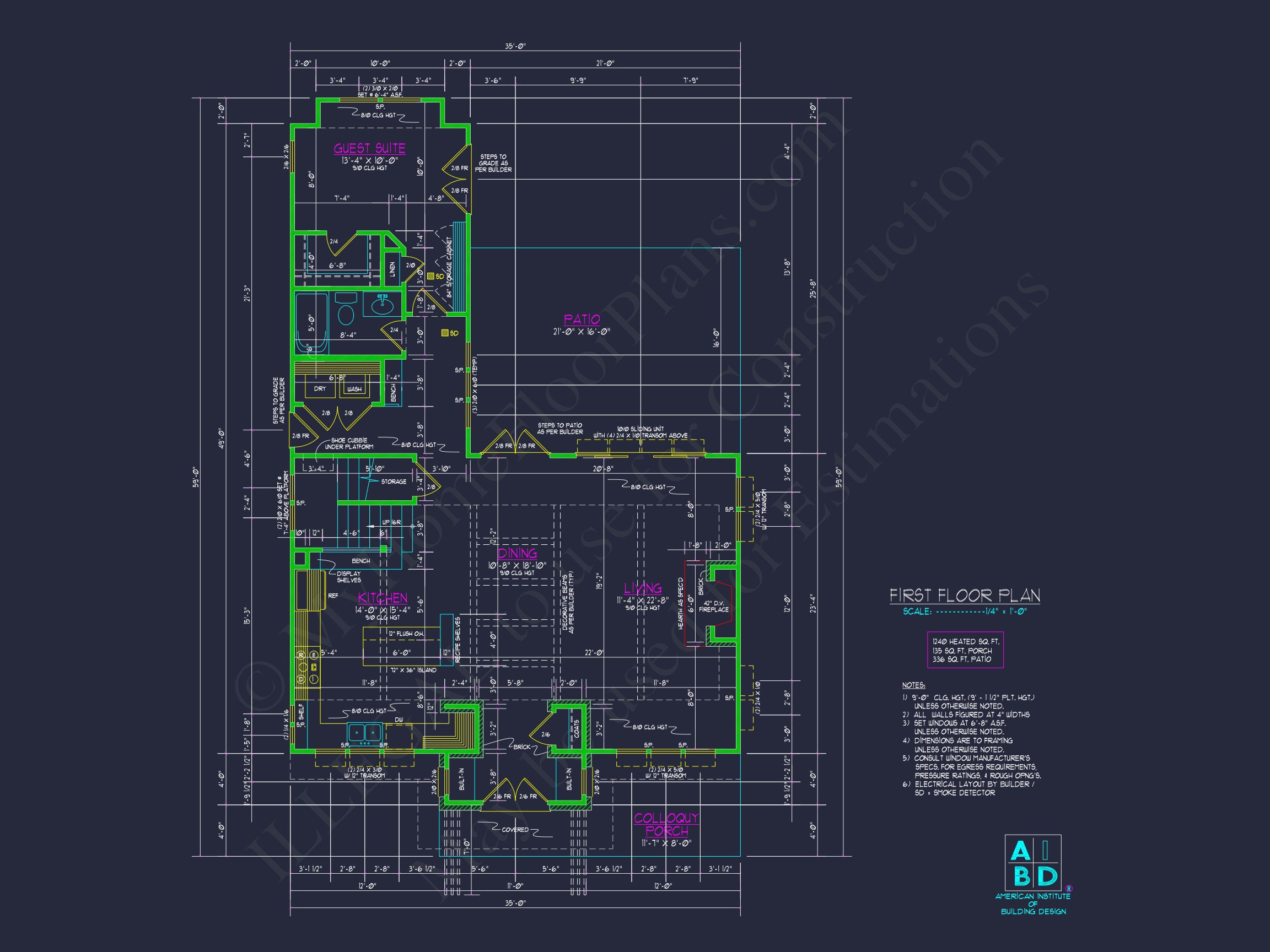 Stylish house Plan With 2 Floors,CAD Designs & Blueprints