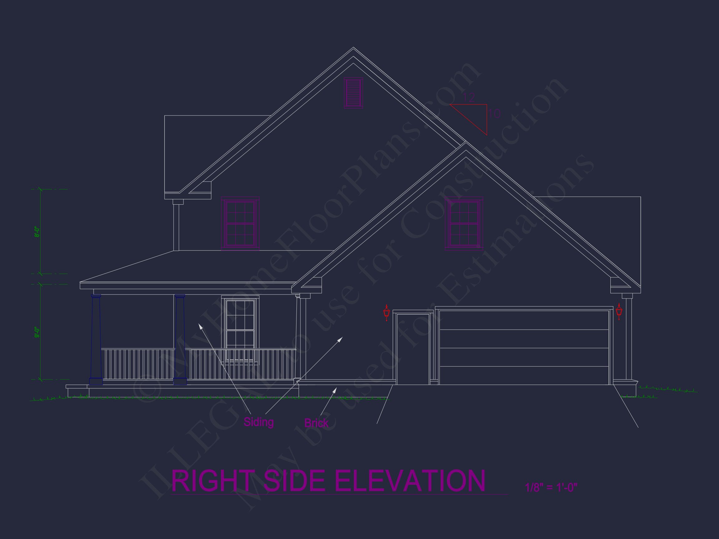 Stylish house Plan with Bedroom Floors,CAD Blueprints,Designs
