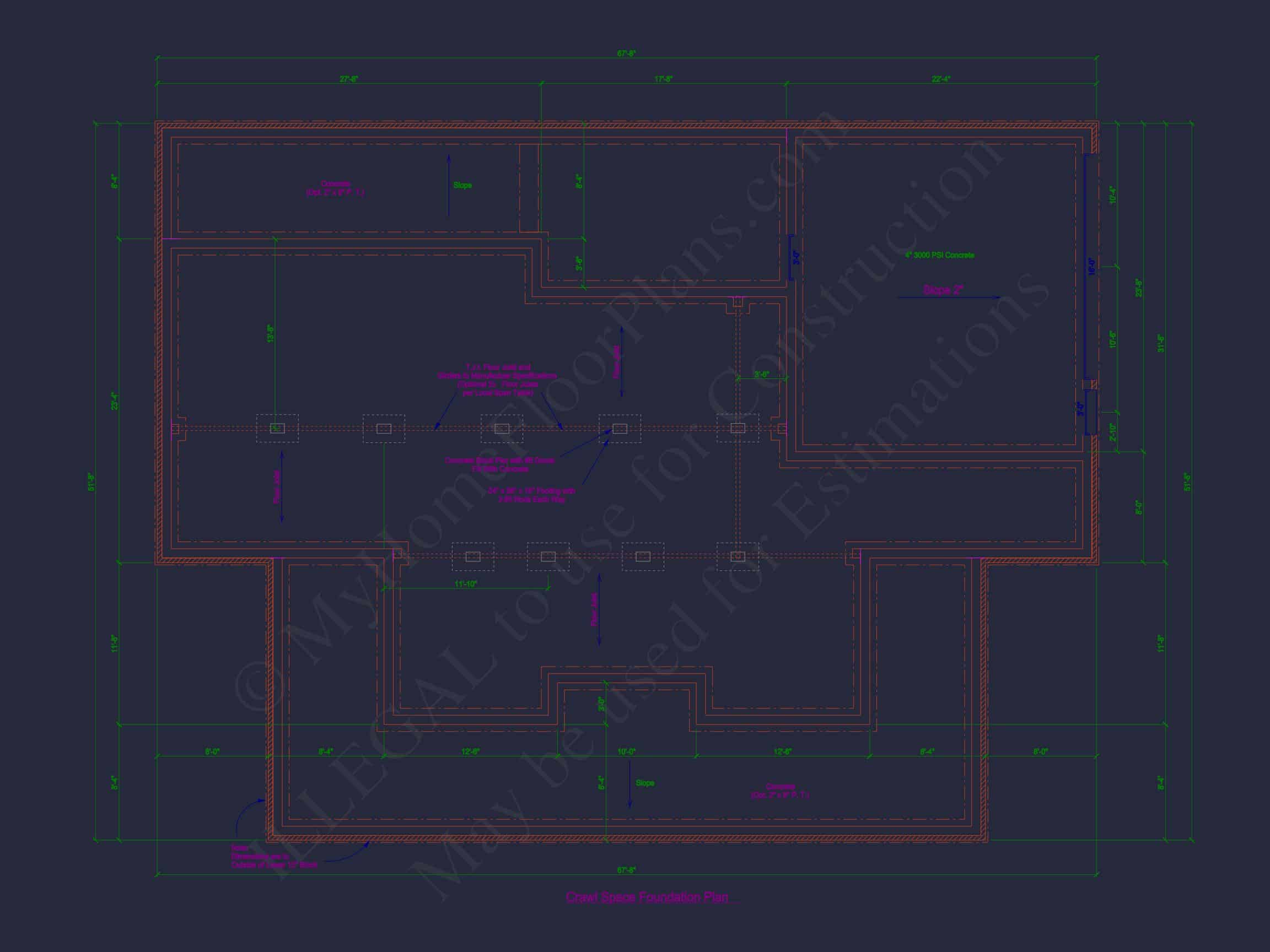 Stylish house Plan with Bedroom Floors,CAD Blueprints,Designs