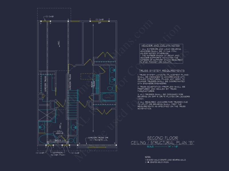 Stylish house Plan with Modern Floor Plan and CAD Designs