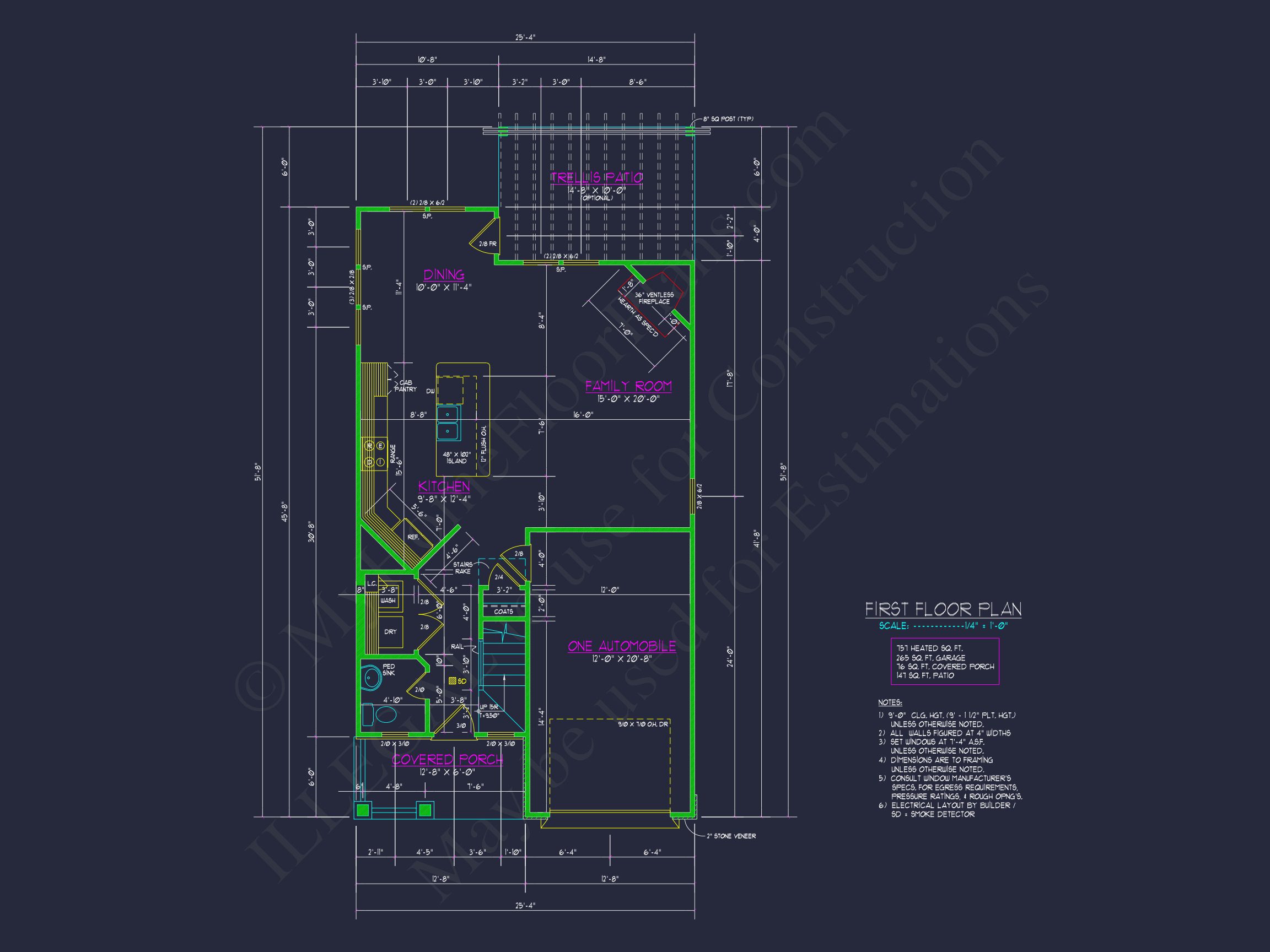 Stylish house Plan with Modern Floor Plan and CAD Designs