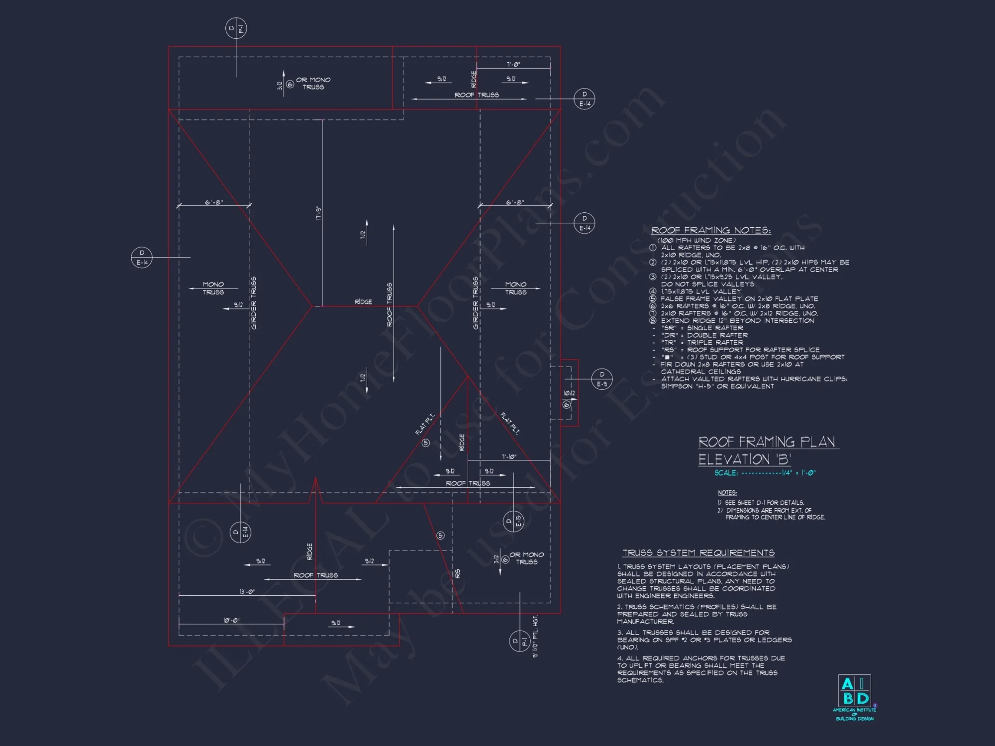 Traditional 2-Story house Plan (2570 Sq Ft) - Blueprints & CAD Files