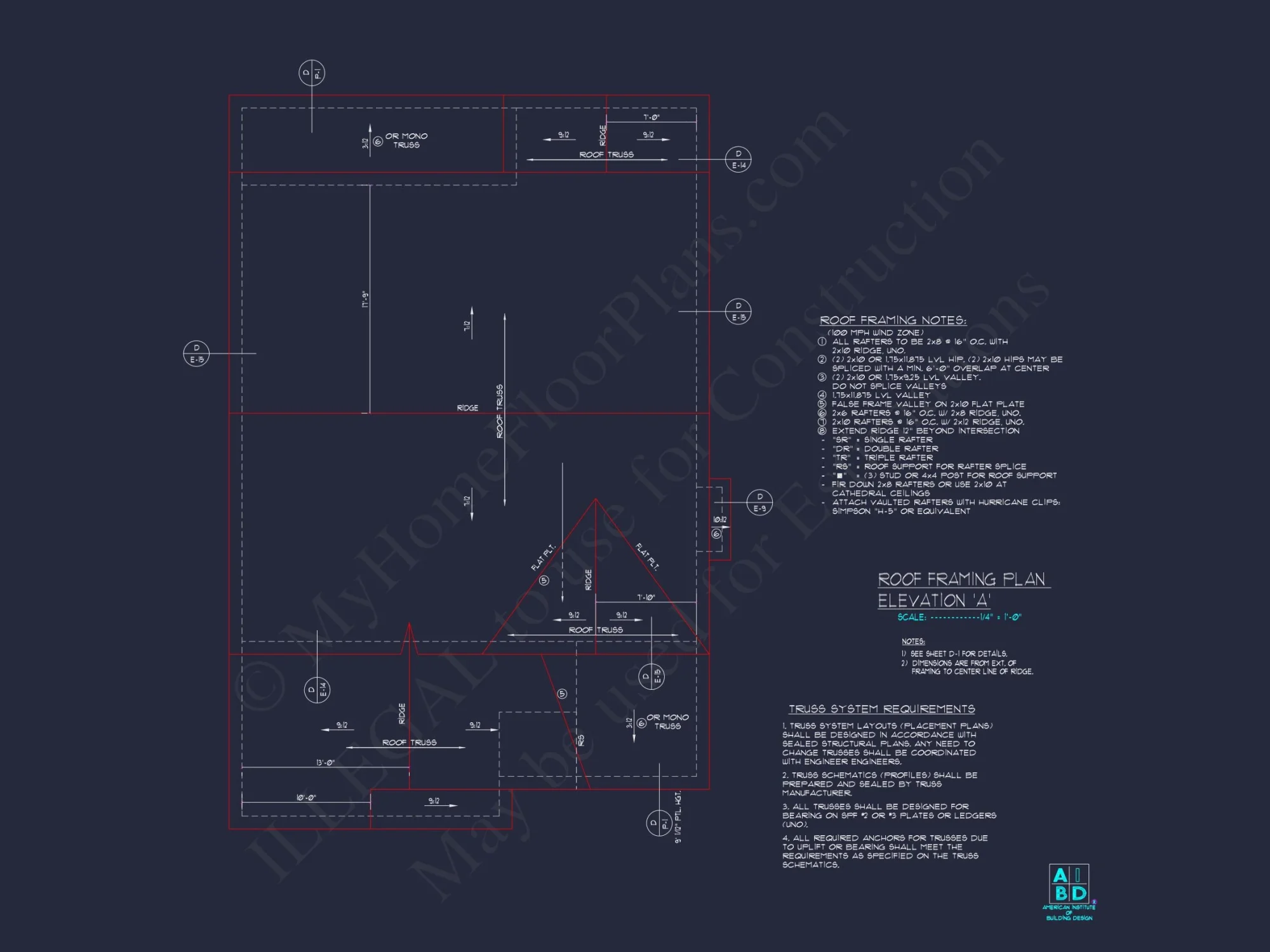 Traditional 2-Story house Plan (2570 Sq Ft) - Blueprints & CAD Files