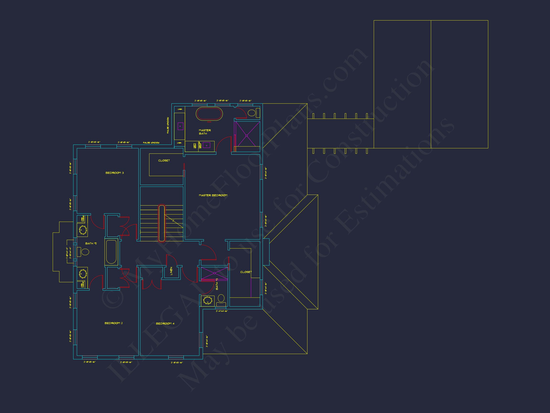 3202 Sq Ft Blueprint