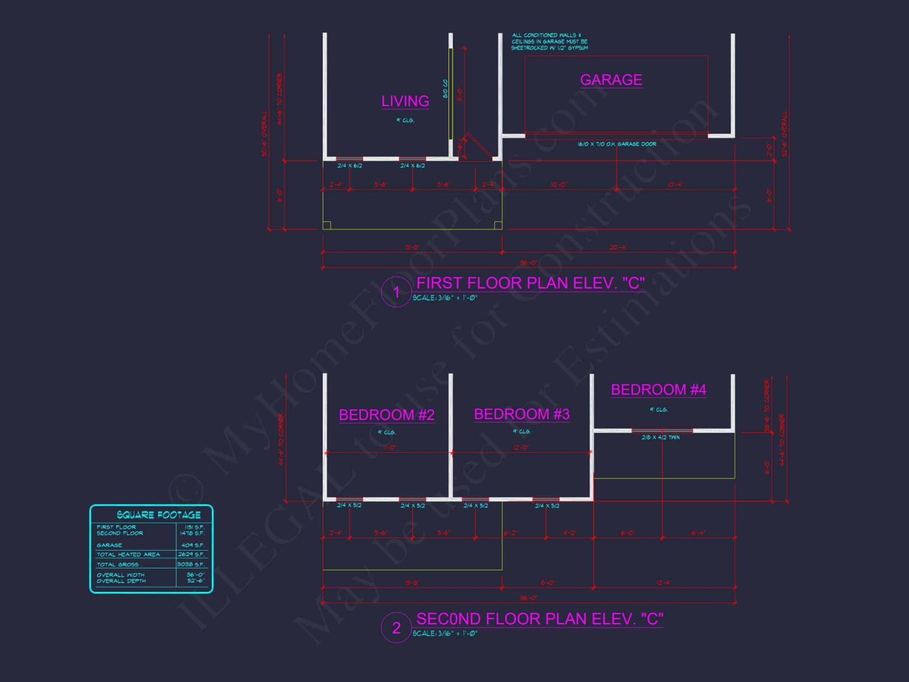 2629 Sq Ft