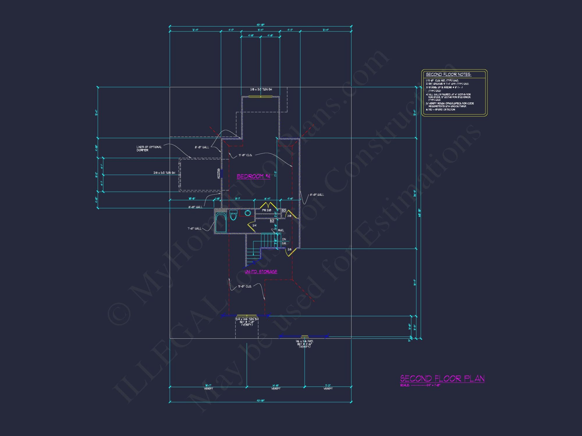 Traditional Craftsman house Floor Plan with CAD Designs