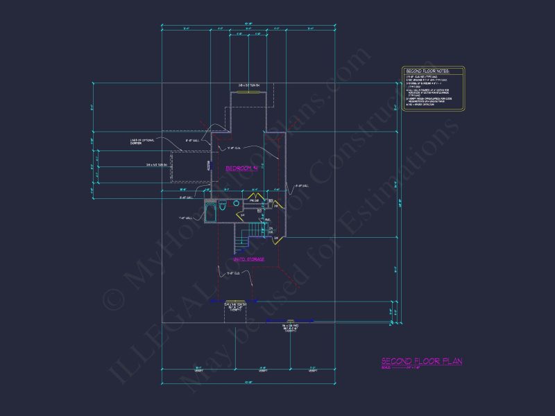 Traditional Craftsman house Floor Plan with CAD Designs