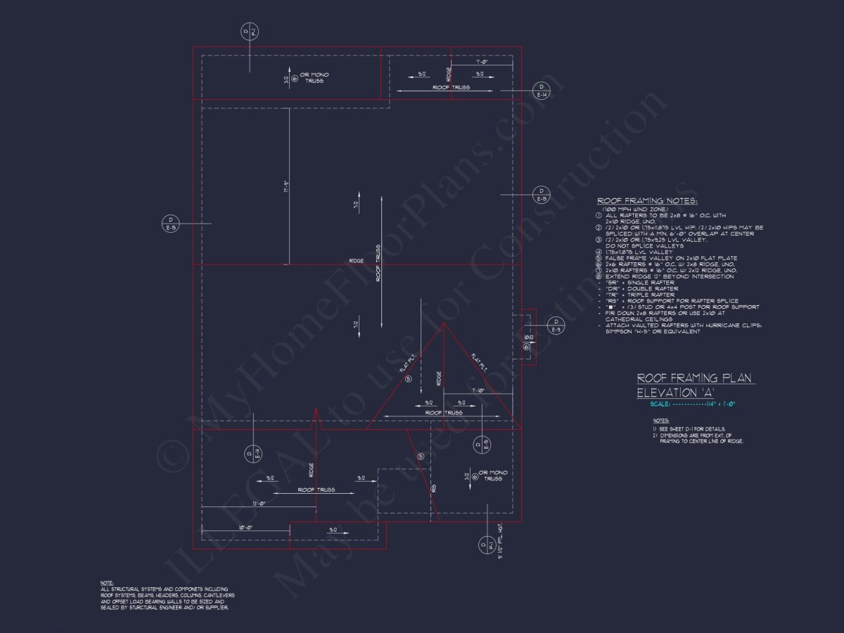 Traditional Craftsman house Plan with 2 Floors and CAD Designs